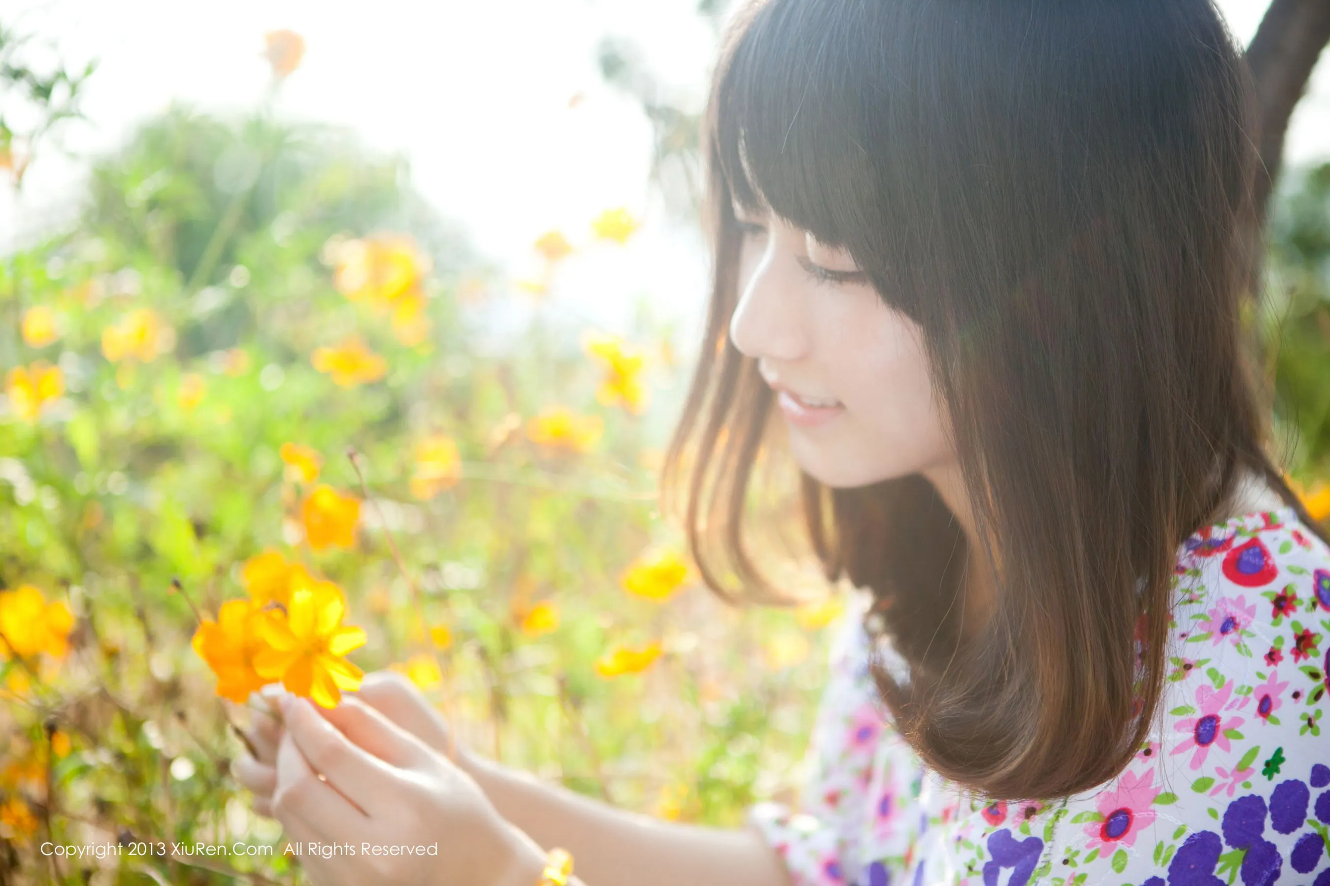 默漠无荢 小清新合集 秀人网 No.053