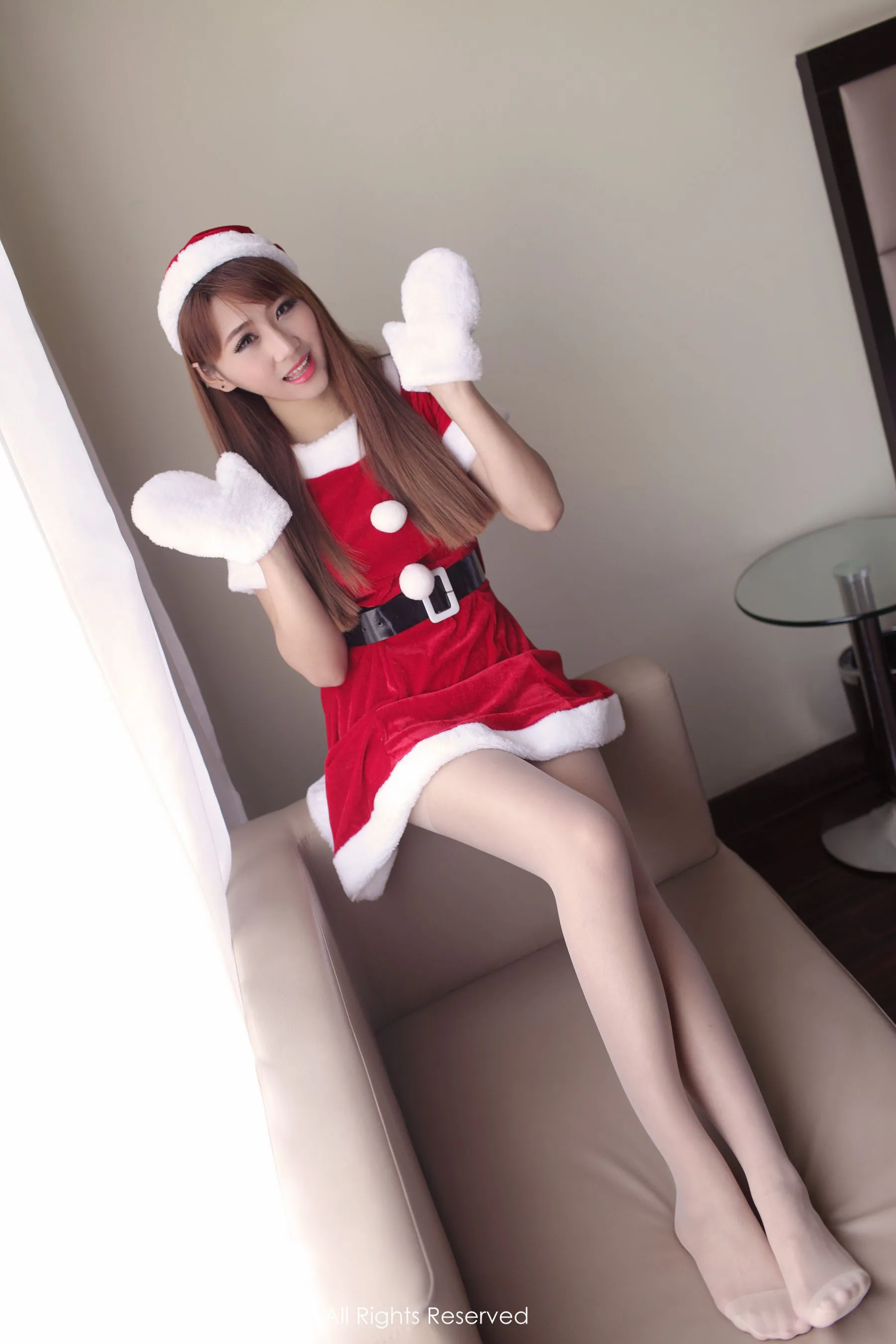 区静瑶《小女生yoyo》 秀人网 No.091