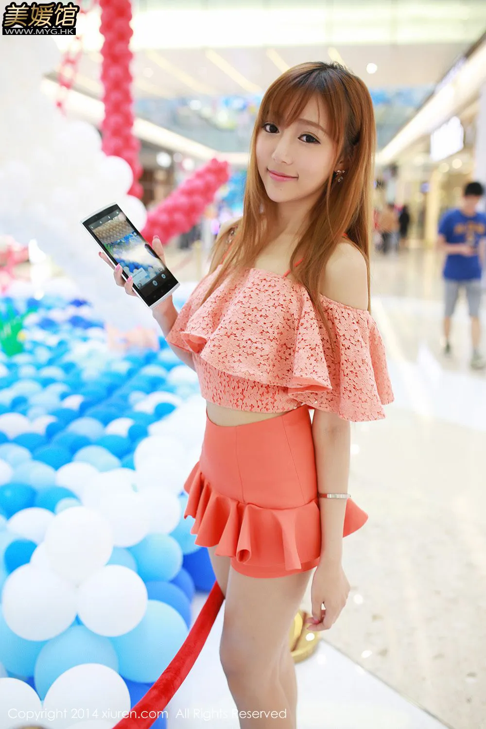 王馨瑤Yanni《驰为数码宣传片》 秀人网 No.135