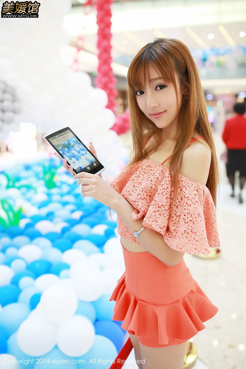 王馨瑤Yanni《驰为数码宣传片》 秀人网 No.135