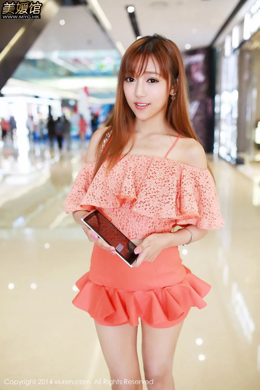 王馨瑤Yanni《驰为数码宣传片》 秀人网 No.135