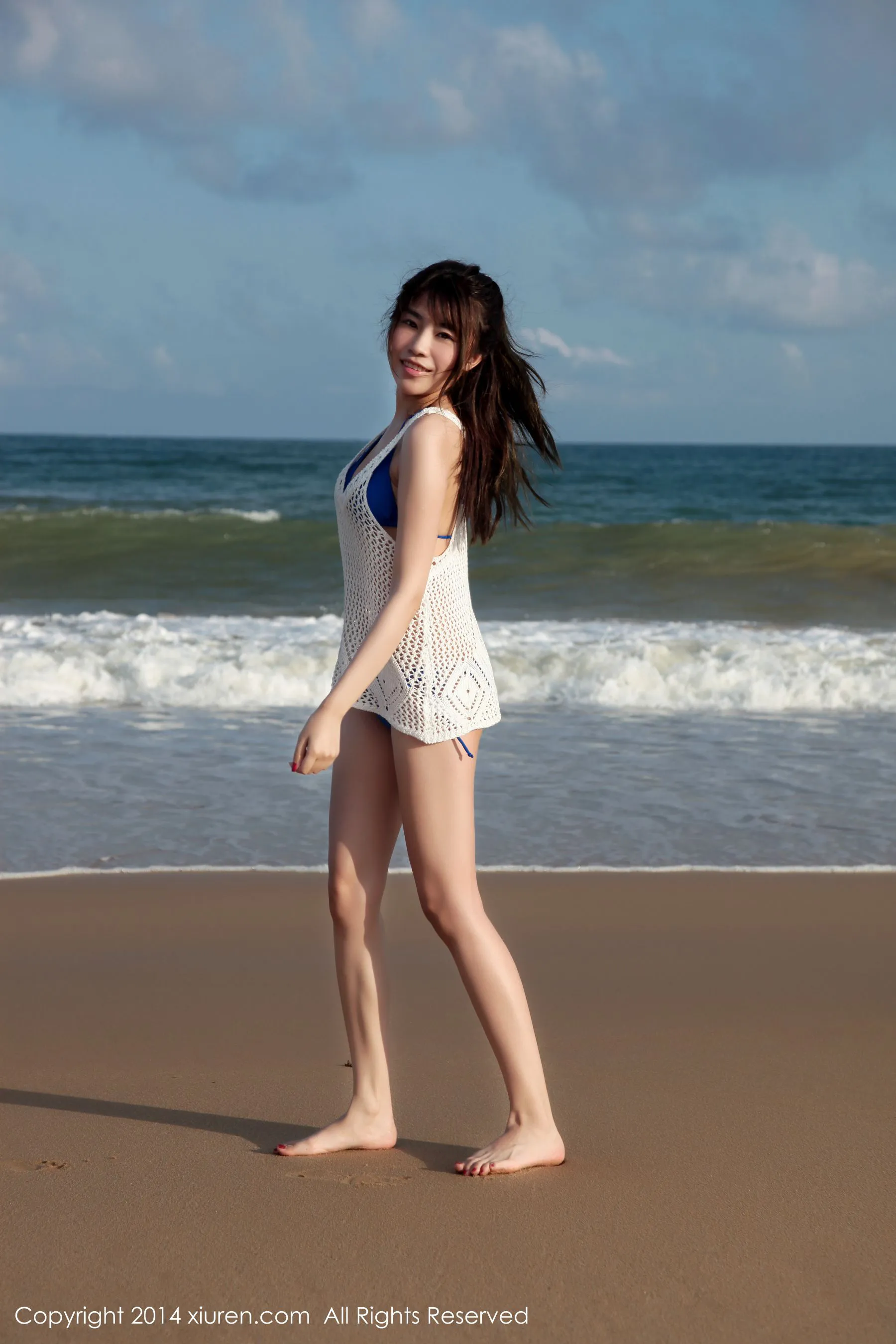 许诺Sabrina《海边小清新系列》 秀人网 No.167