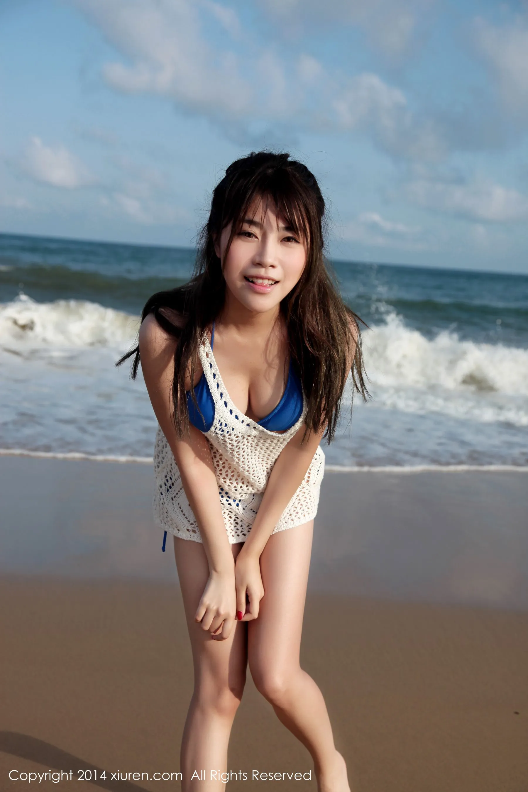 许诺Sabrina《海边小清新系列》 秀人网 No.167