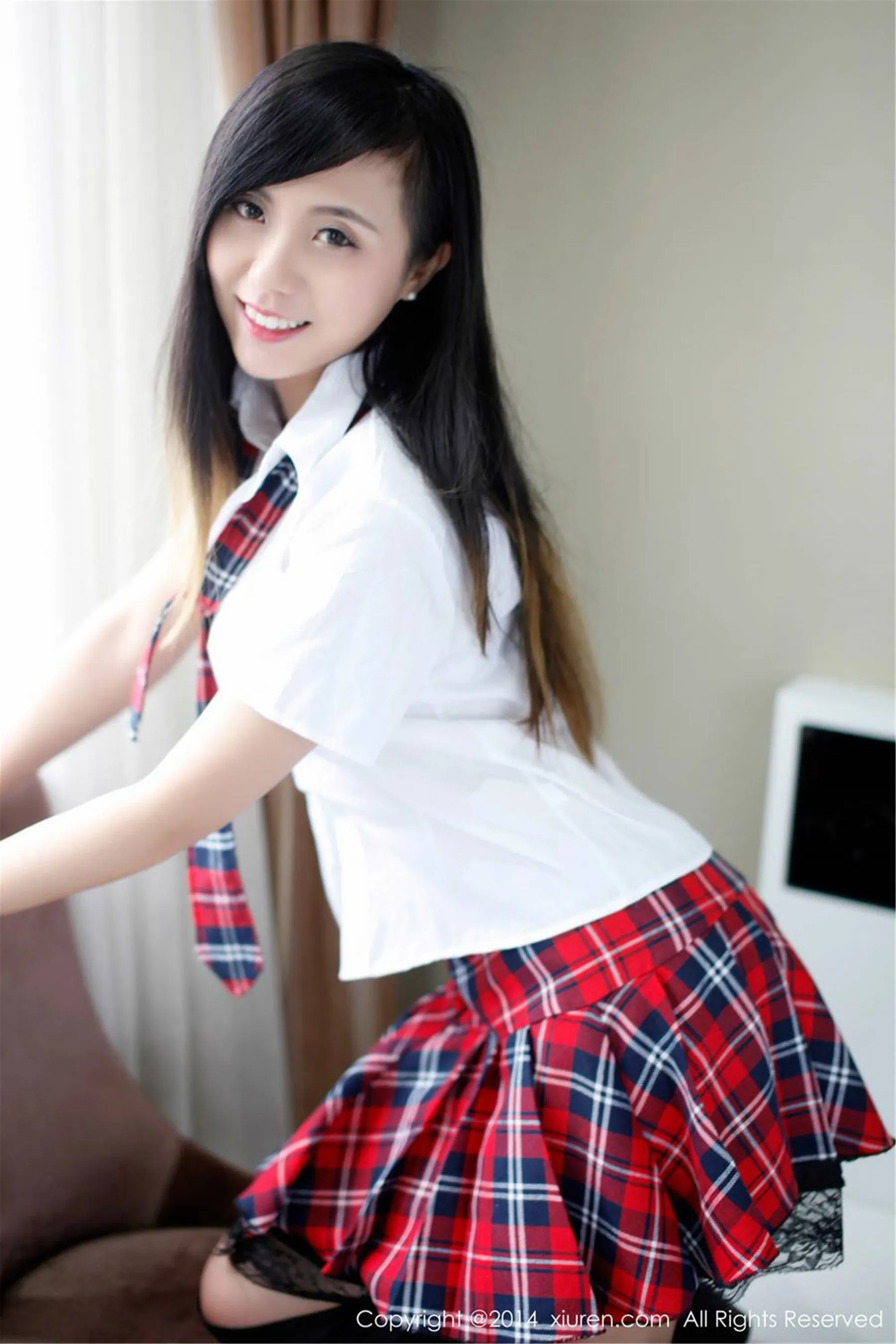 甜美新人模特：谢忱倬 秀人网 No.254