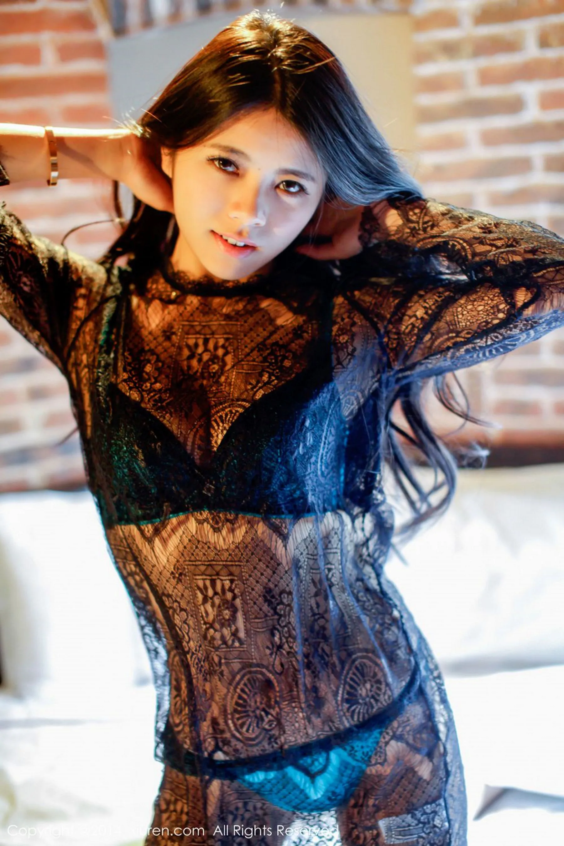 欧阳妮娜娜《透视蕾丝系列》 秀人网 No.265