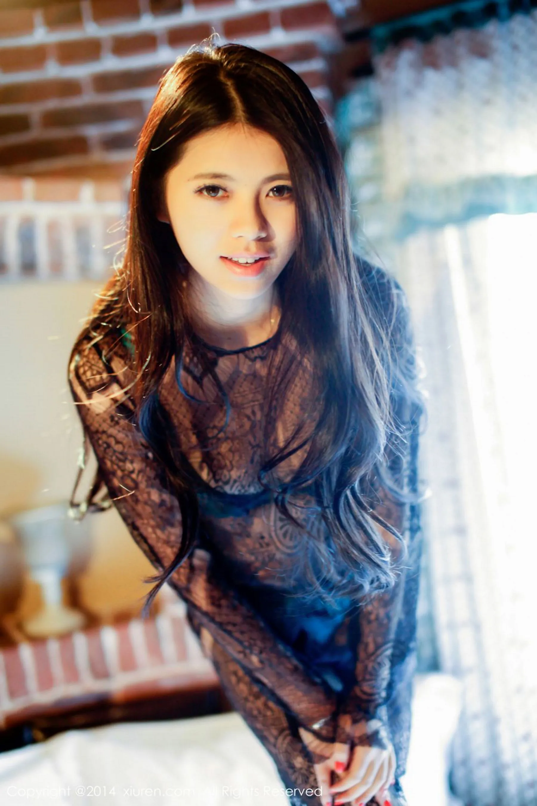 欧阳妮娜娜《透视蕾丝系列》 秀人网 No.265