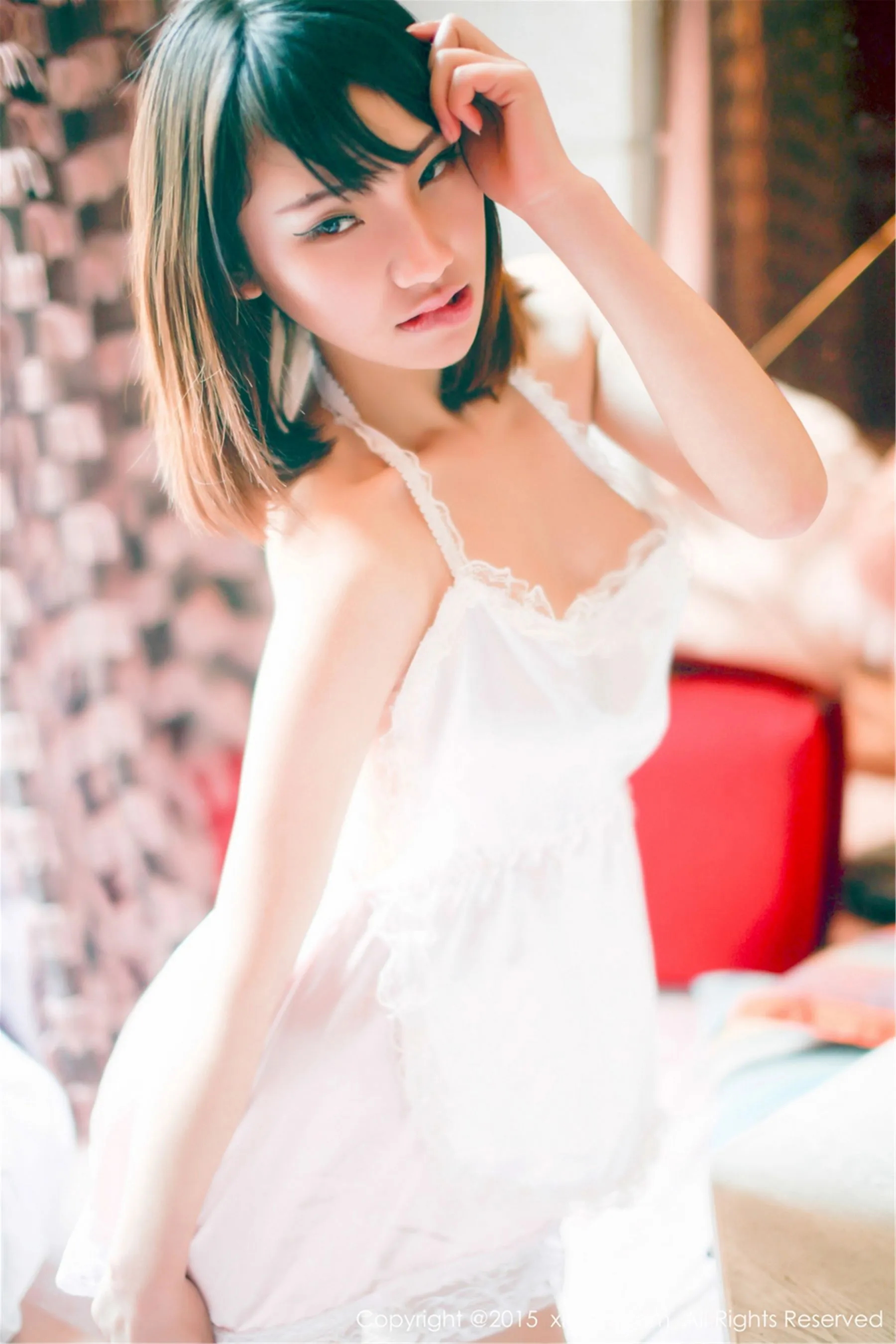 颜浅浅Cindy《挤胸+睡衣系列》 秀人网 No.270