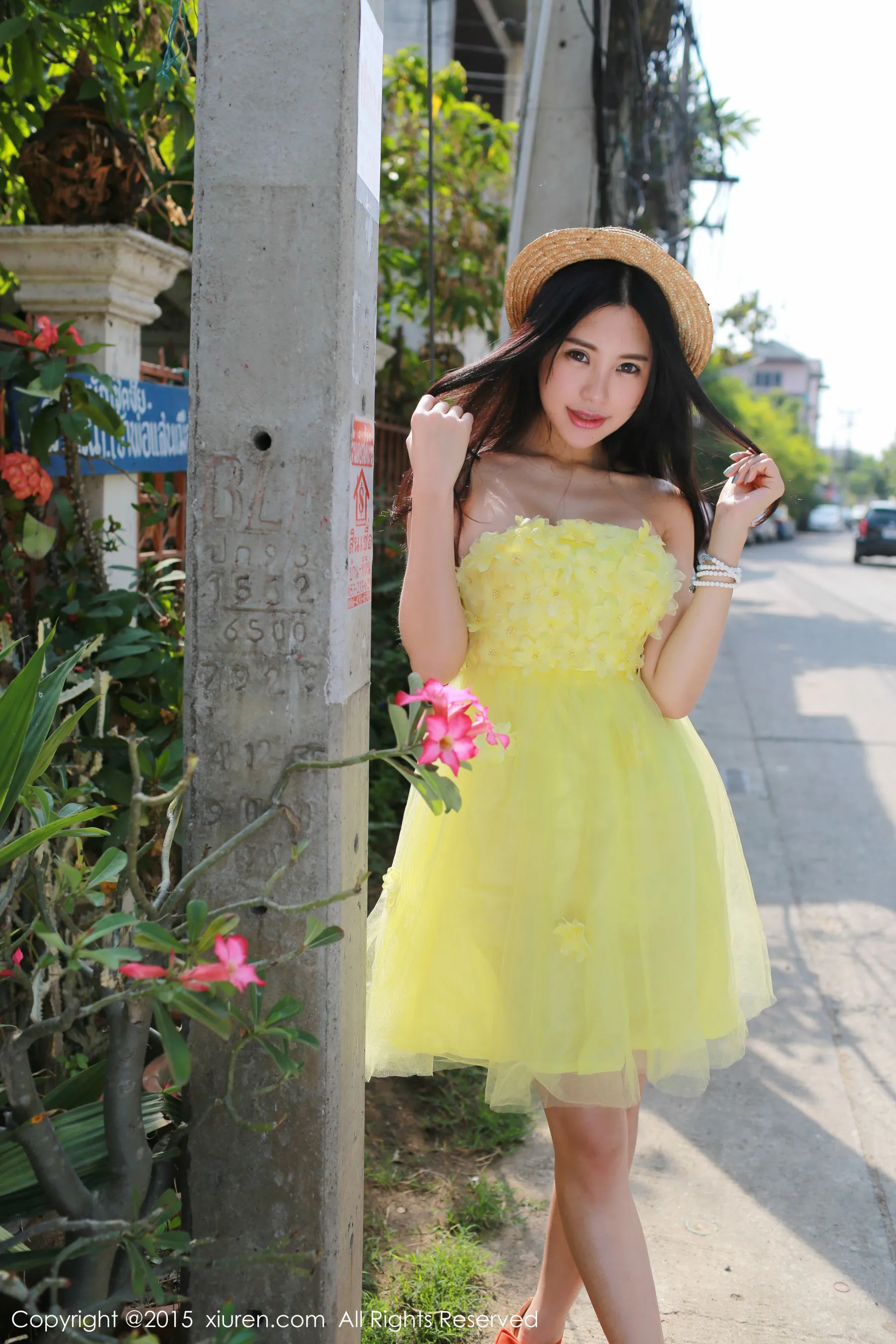 绮里嘉ula《泰国清迈旅拍》小清新外拍 秀人网 No.296