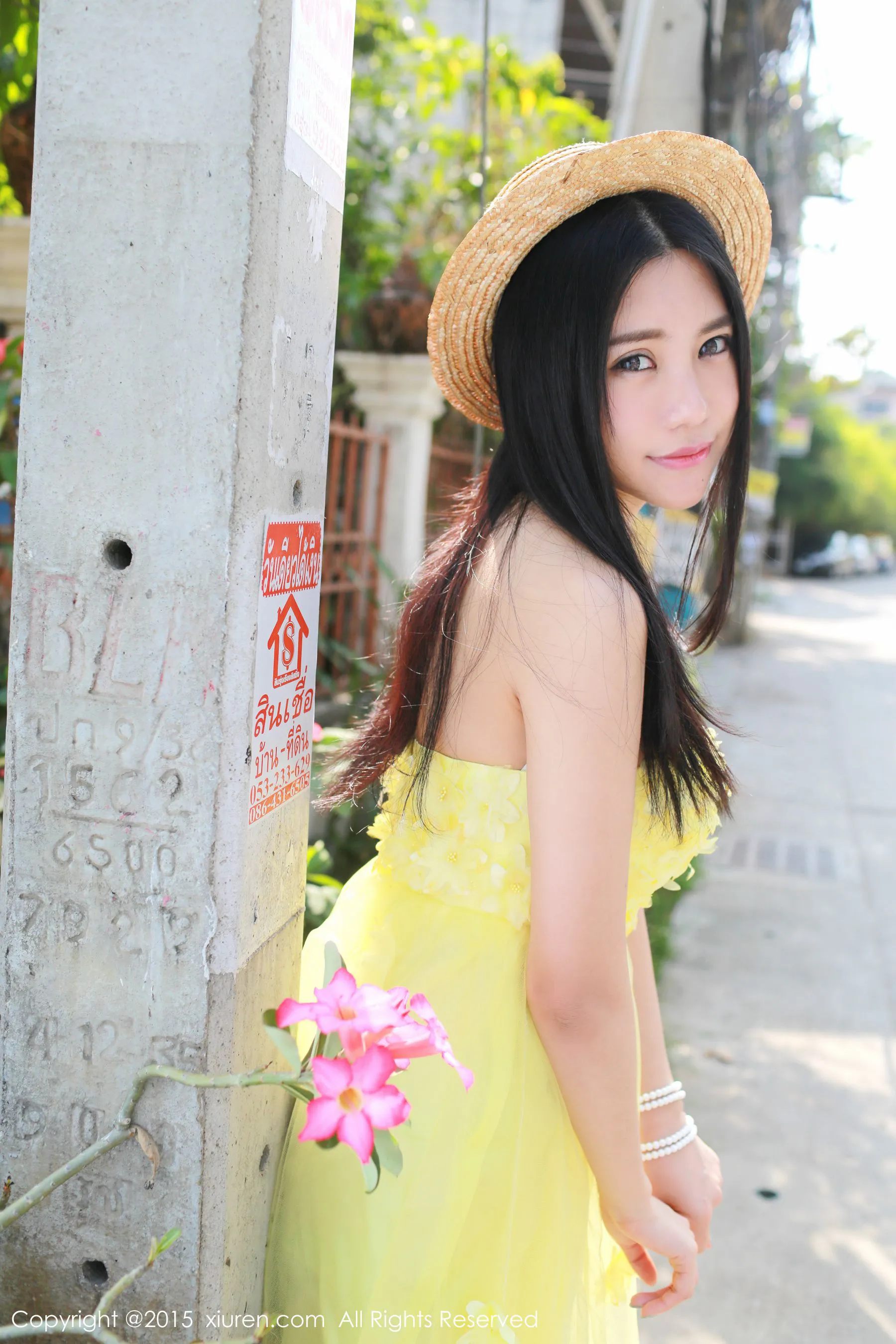 绮里嘉ula《泰国清迈旅拍》小清新外拍 秀人网 No.296
