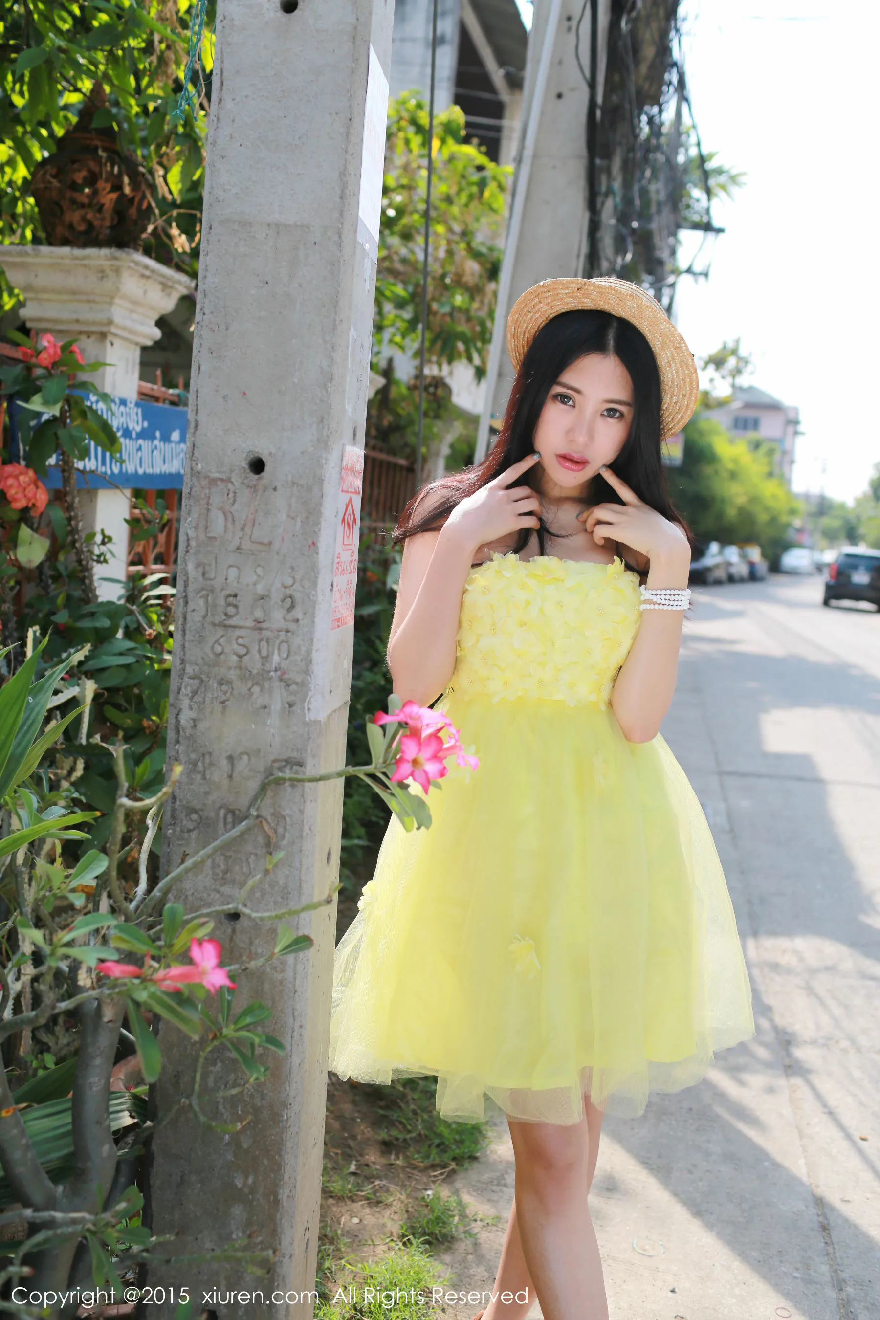 绮里嘉ula《泰国清迈旅拍》小清新外拍 秀人网 No.296