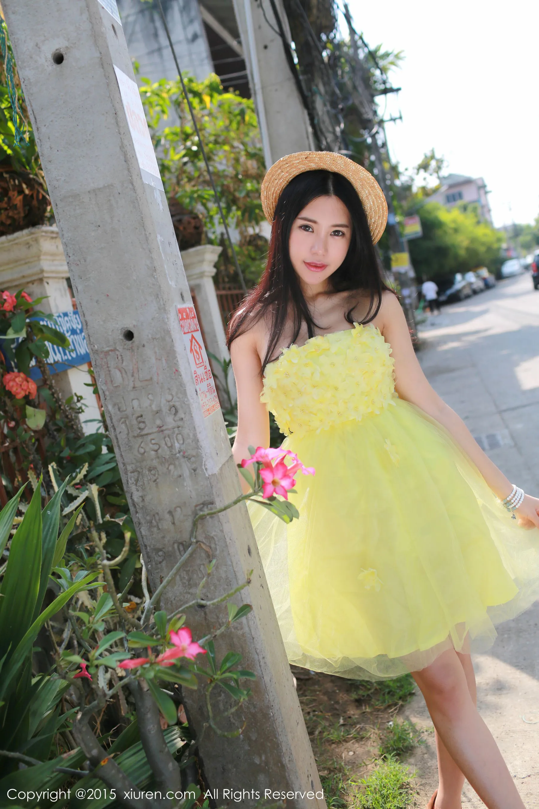 绮里嘉ula《泰国清迈旅拍》小清新外拍 秀人网 No.296