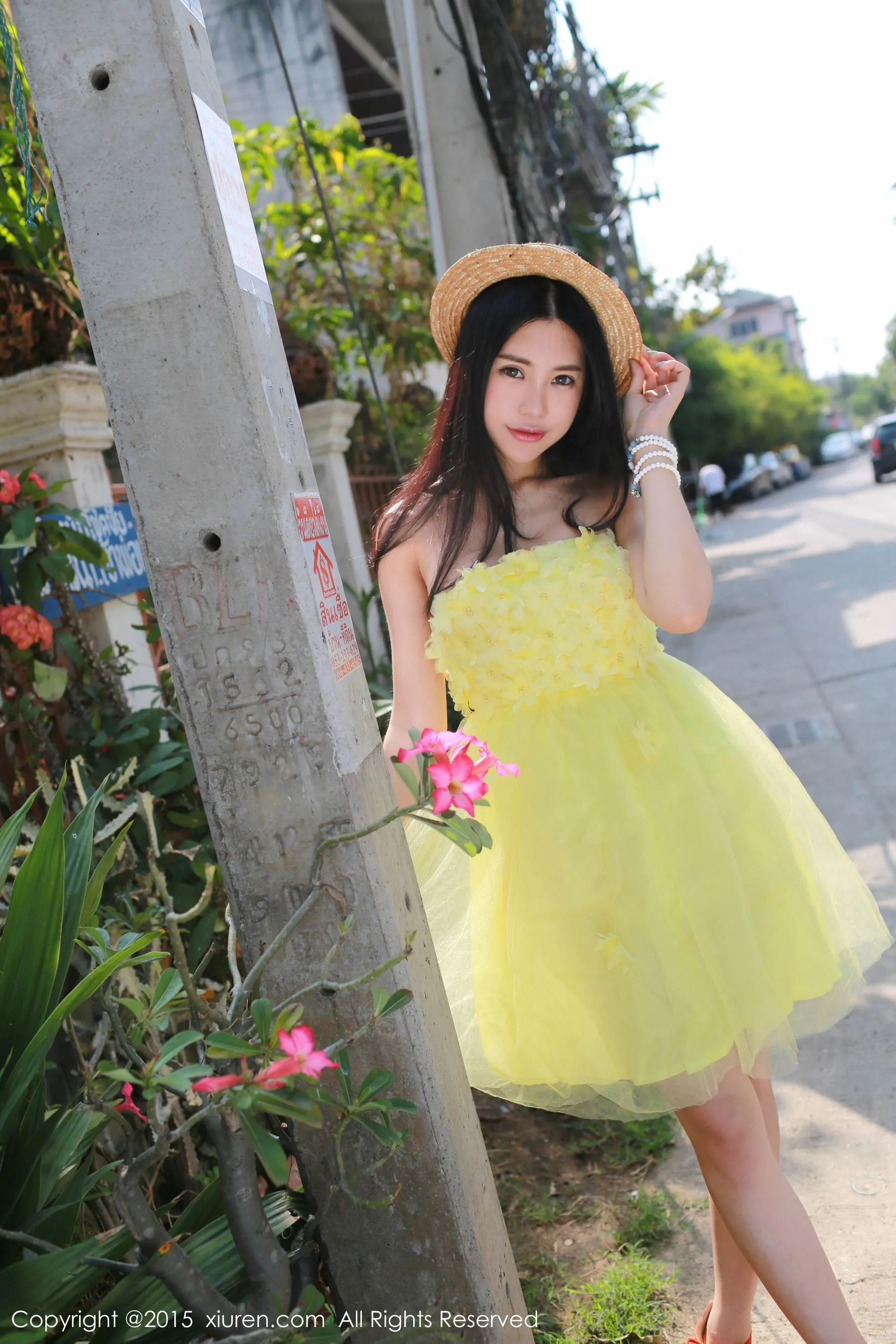 绮里嘉ula《泰国清迈旅拍》小清新外拍 秀人网 No.296