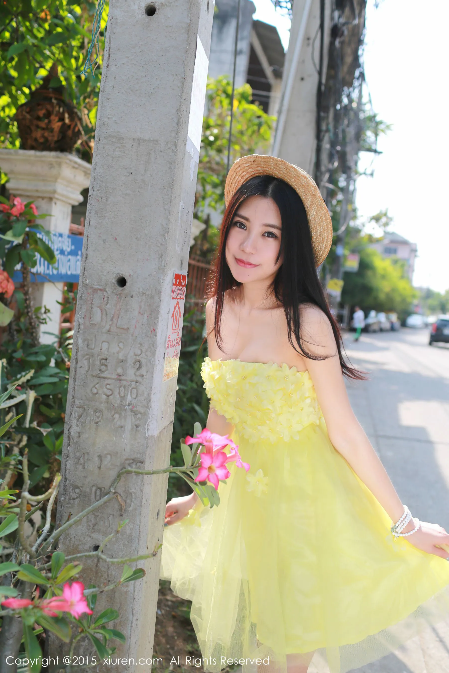 绮里嘉ula《泰国清迈旅拍》小清新外拍 秀人网 No.296