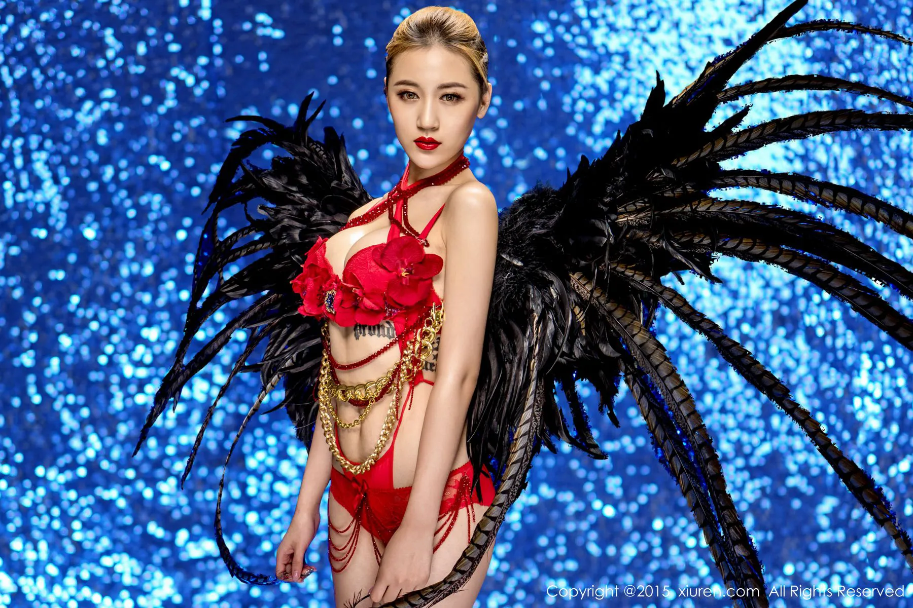 晗大大Via《大胆全露演绎》 秀人网 No.349