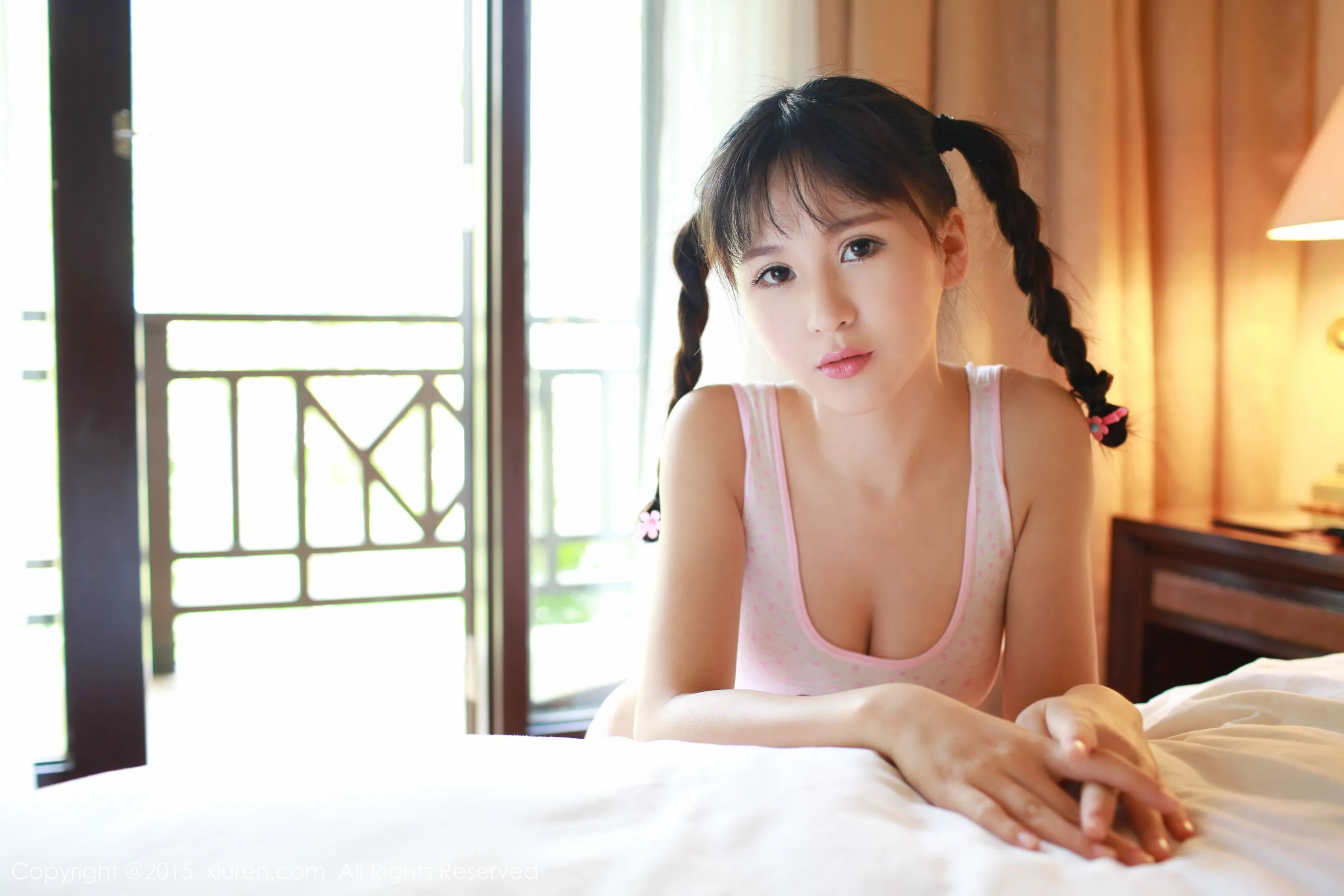 唐雨辰TYC《龙目岛旅拍》3套可爱内衣系列 秀人网 No.412