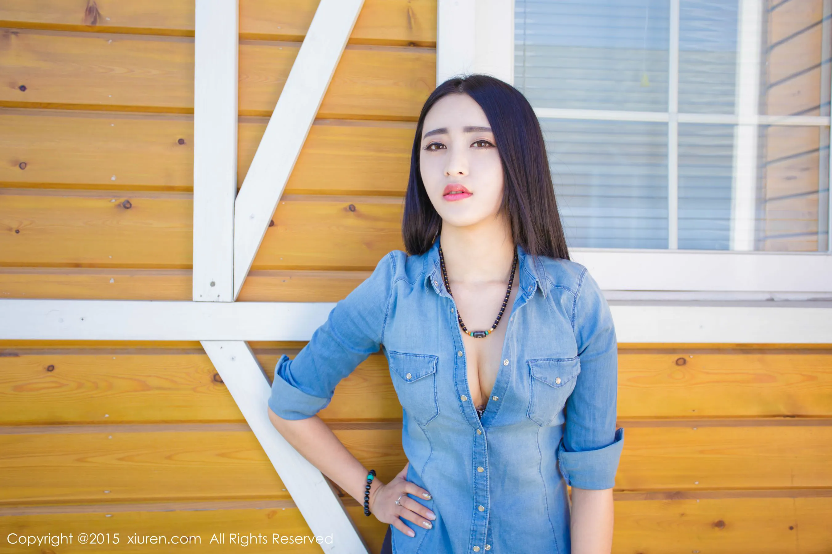 清新女神@lucky咏丹 秀人网 No.421