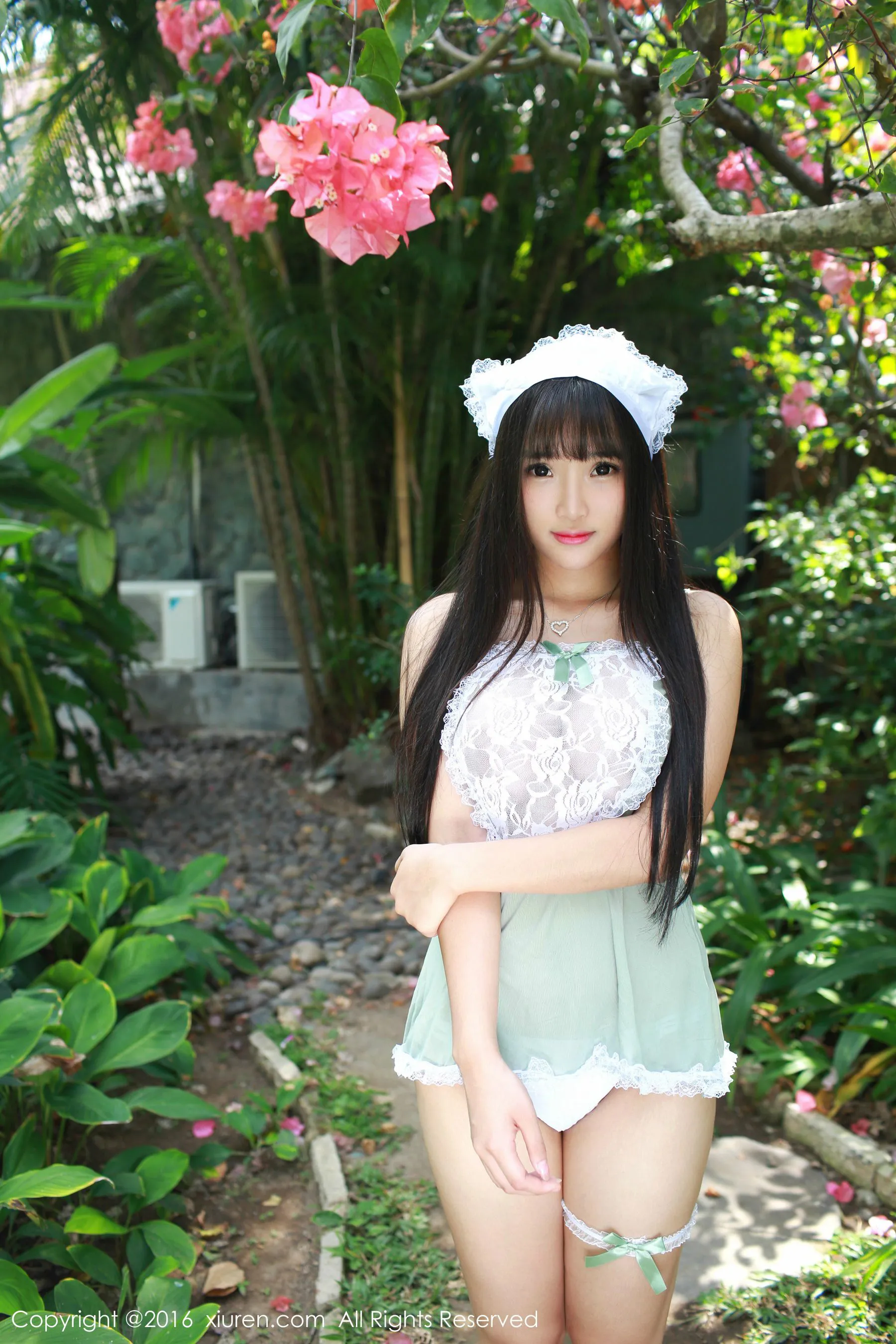 夏瑶baby《清新女仆装+可爱内衣》 秀人网 No.463