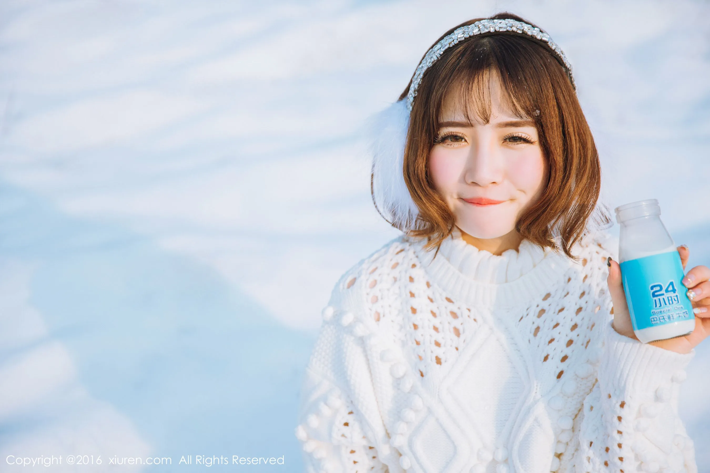 徐cake《新春雪景套图》 秀人网 No.484