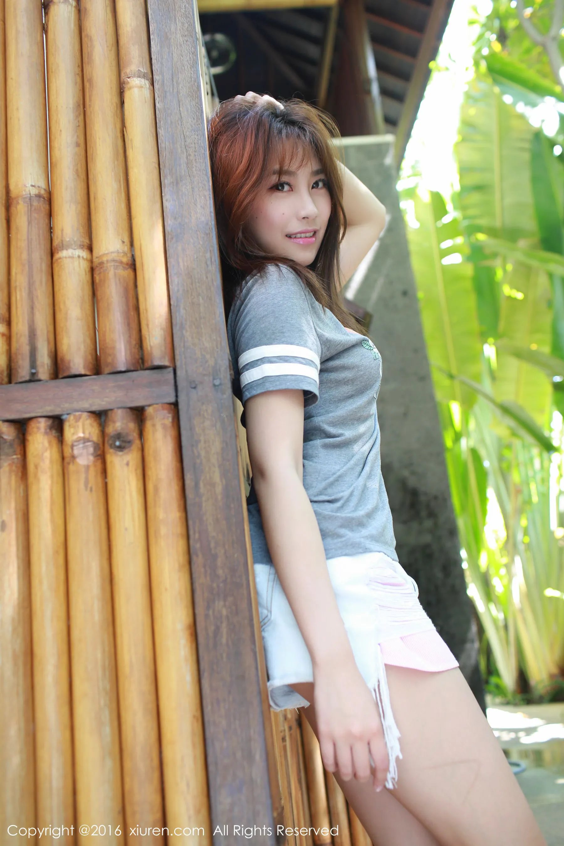 许诺Sabrina《巴厘岛旅拍》极品小清新外拍 秀人网 No.562