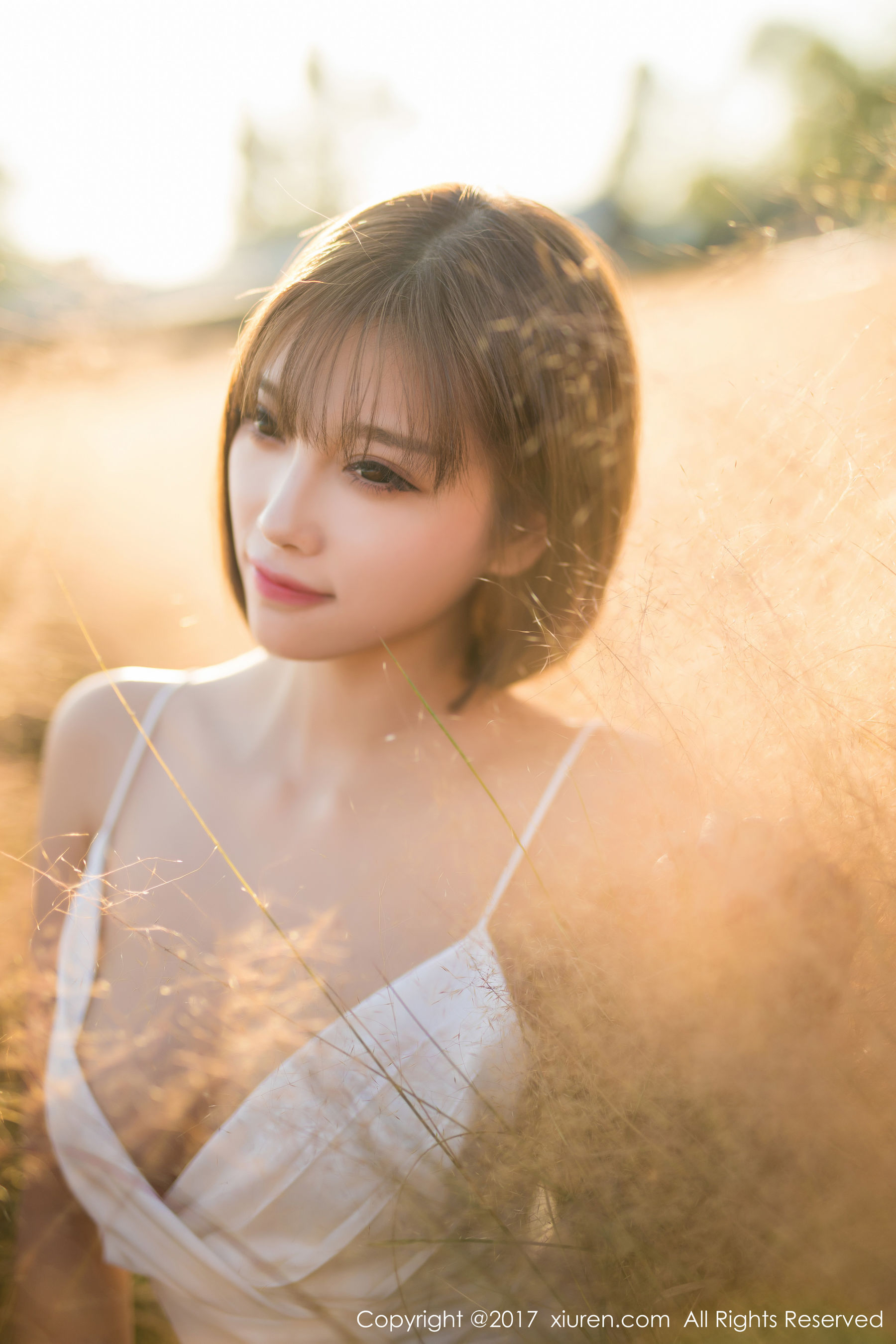 甜美女神@杨晨晨sugar《性感室外写真》 秀人 NO.847