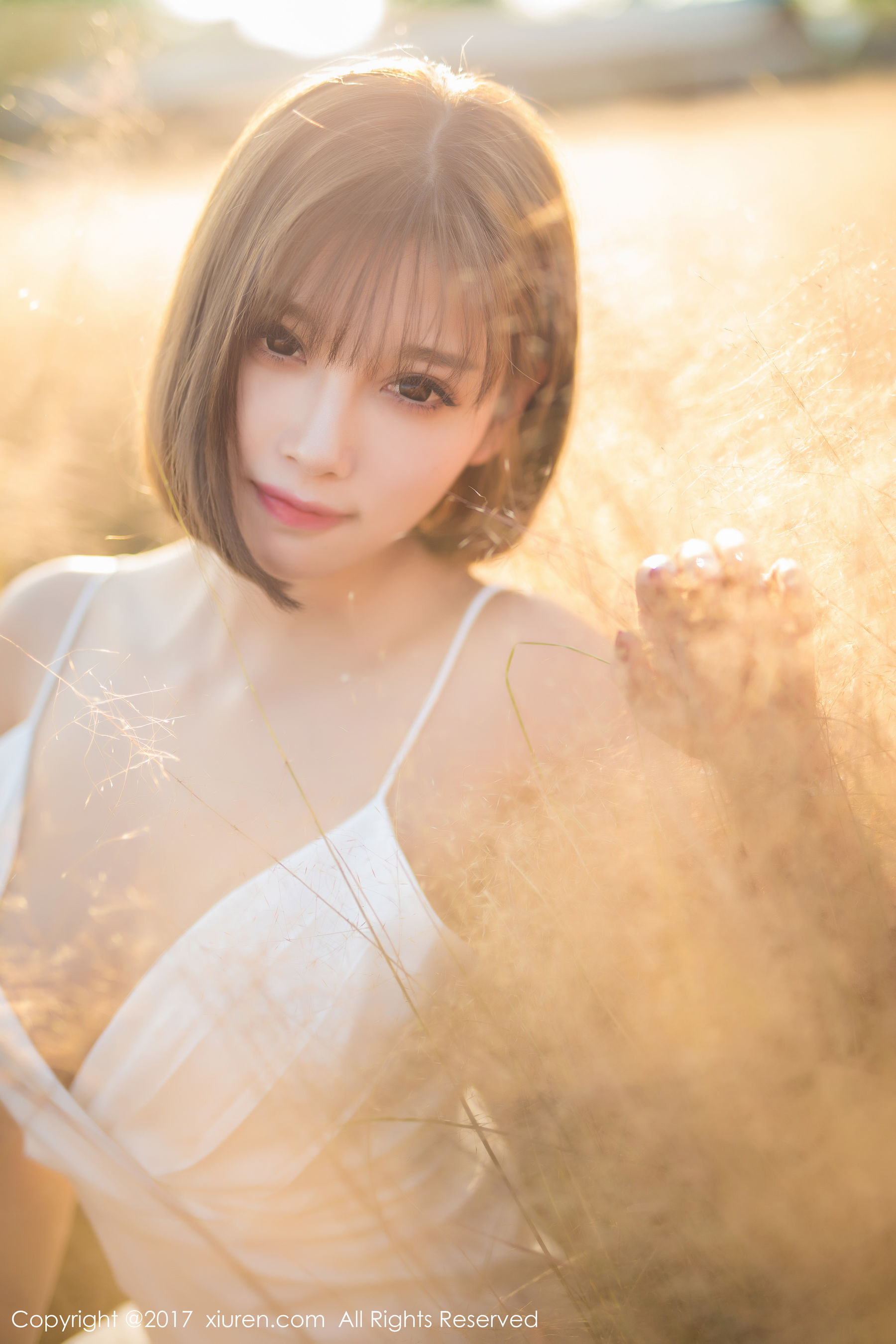 甜美女神@杨晨晨sugar《性感室外写真》 秀人 NO.847