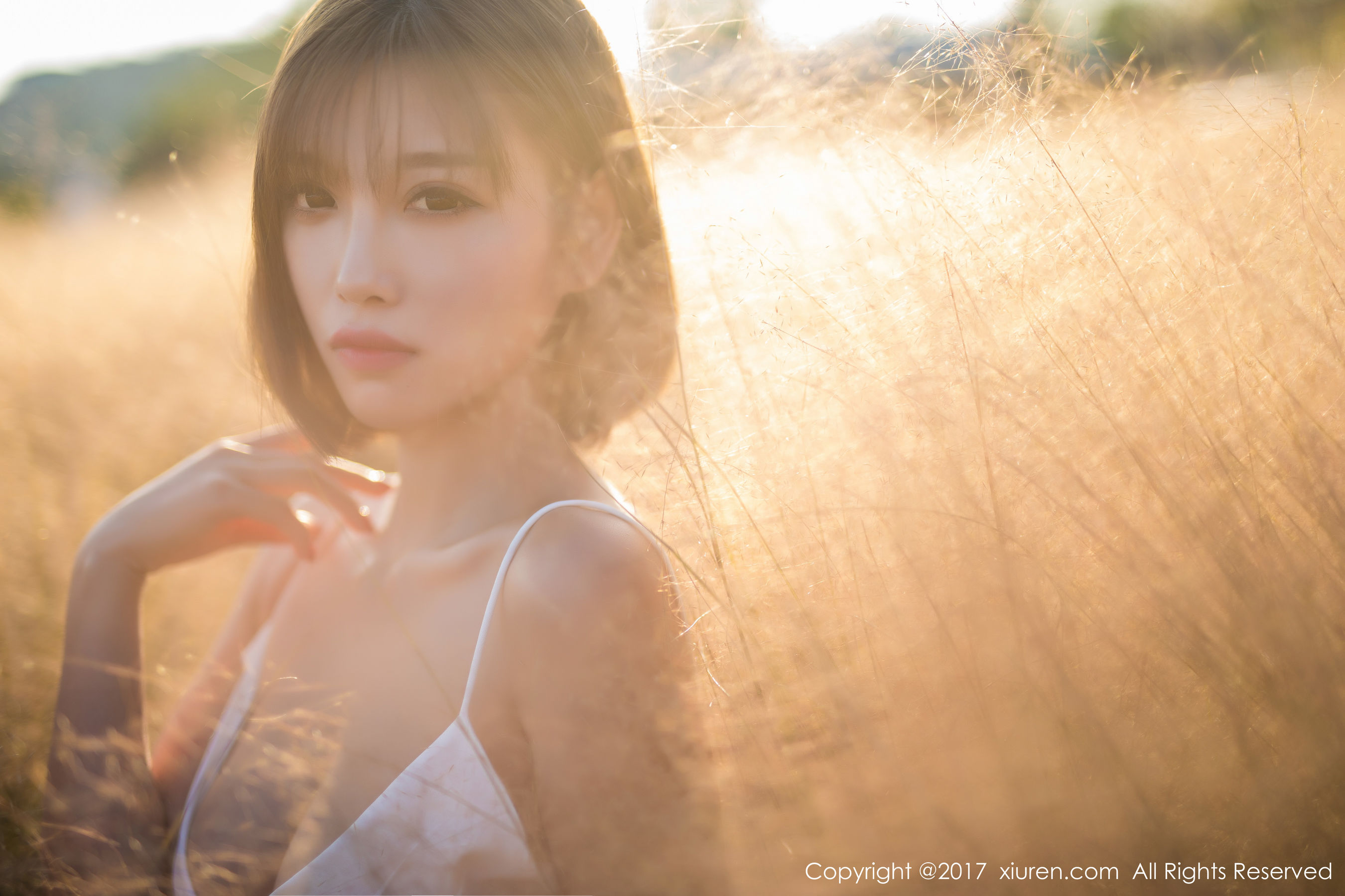 甜美女神@杨晨晨sugar《性感室外写真》 秀人 NO.847