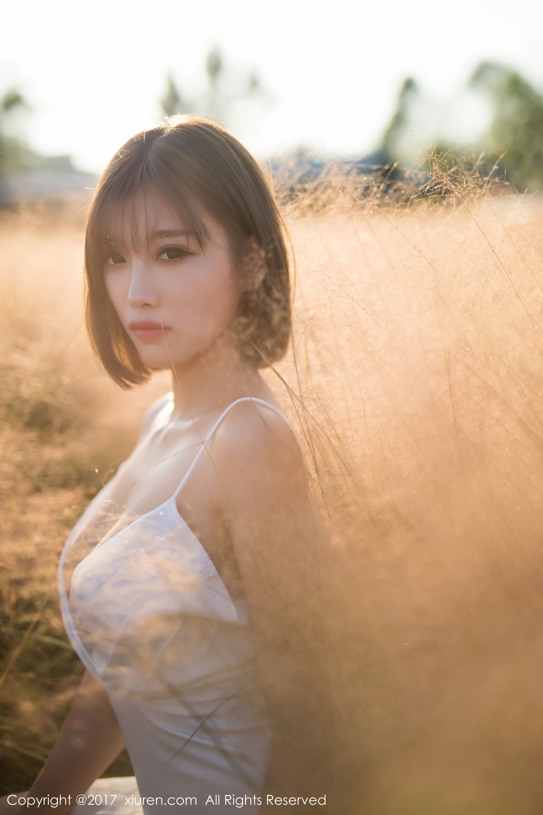 甜美女神@杨晨晨sugar《性感室外写真》 秀人 NO.847