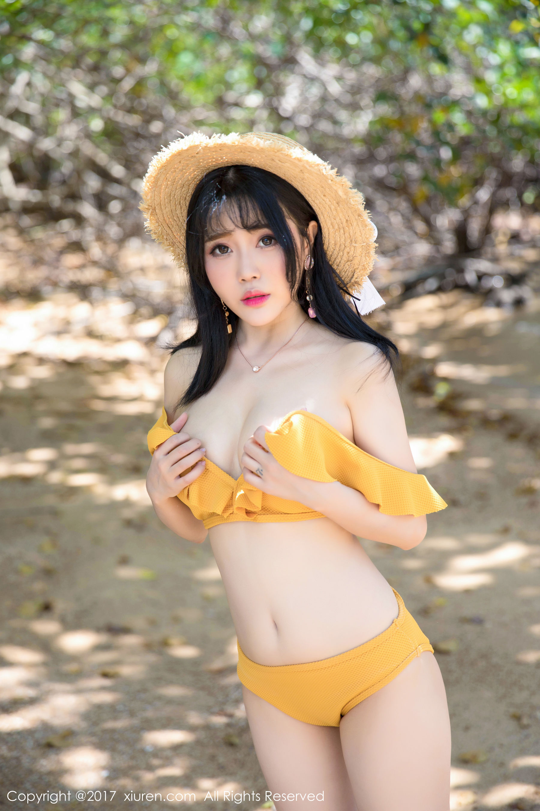 兜豆靓Youlina《田园风仙子》 秀人 NO.855