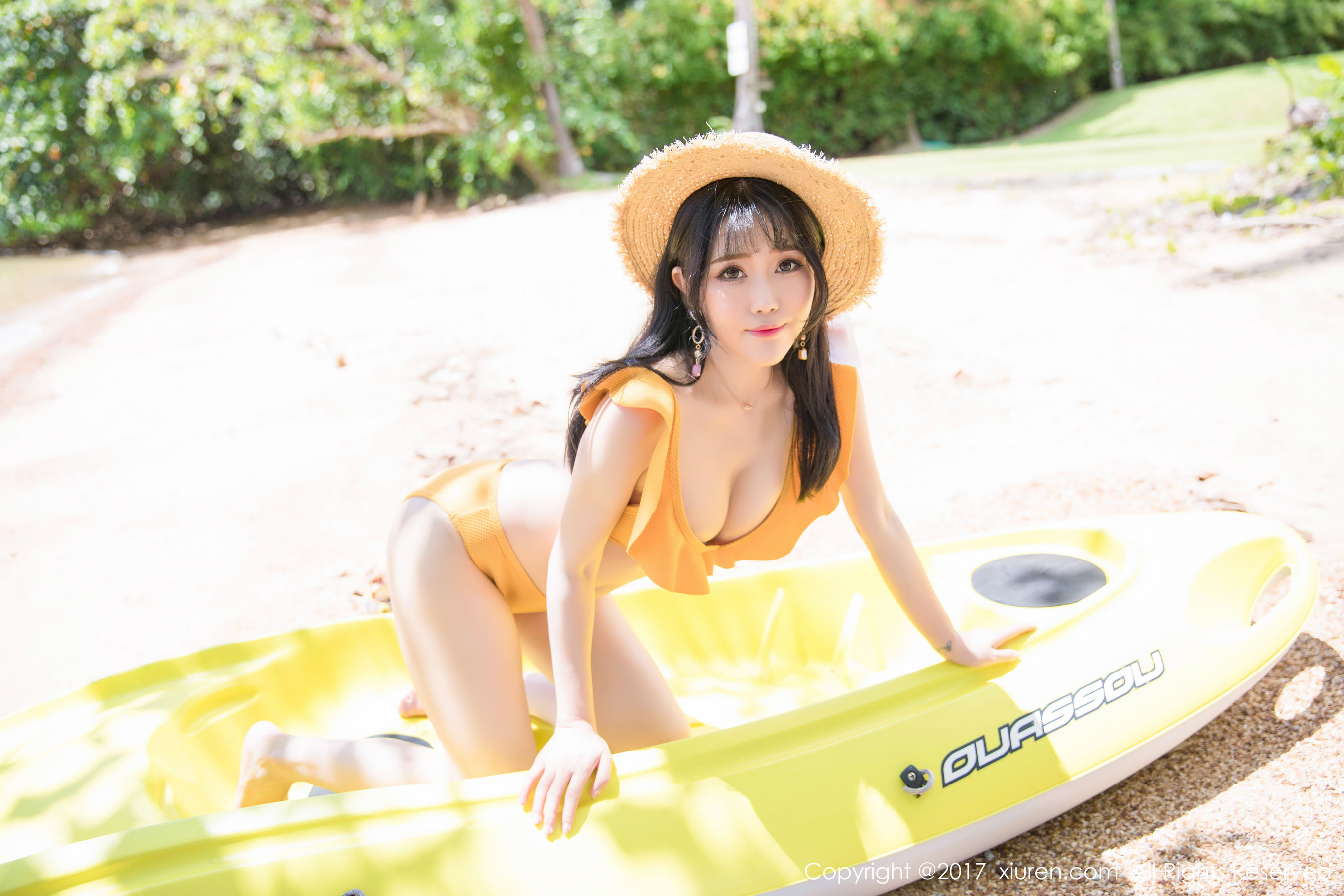 兜豆靓Youlina《田园风仙子》 秀人 NO.855 插图7