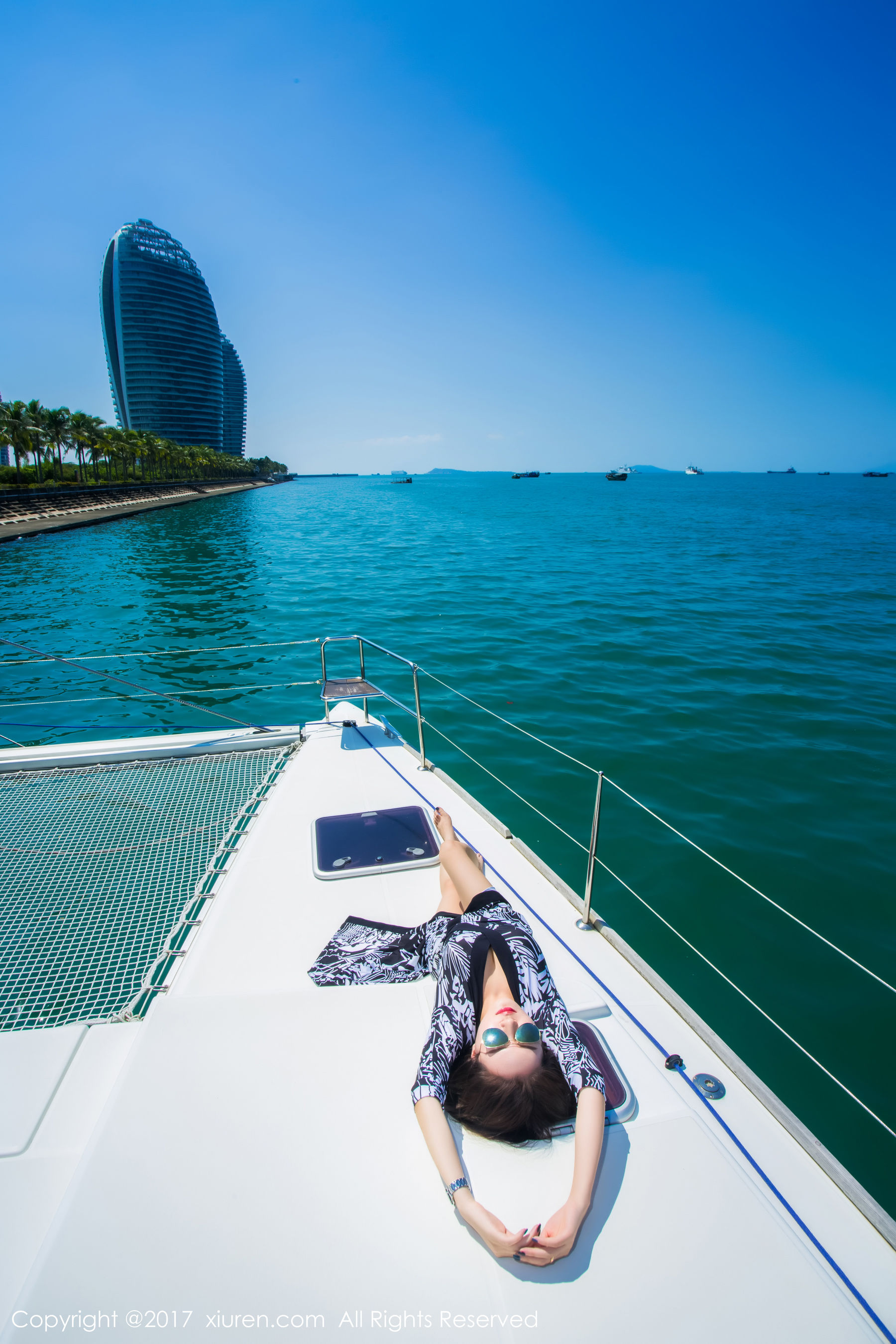 模特女神廿十《海南三亚》 秀人 NO.858