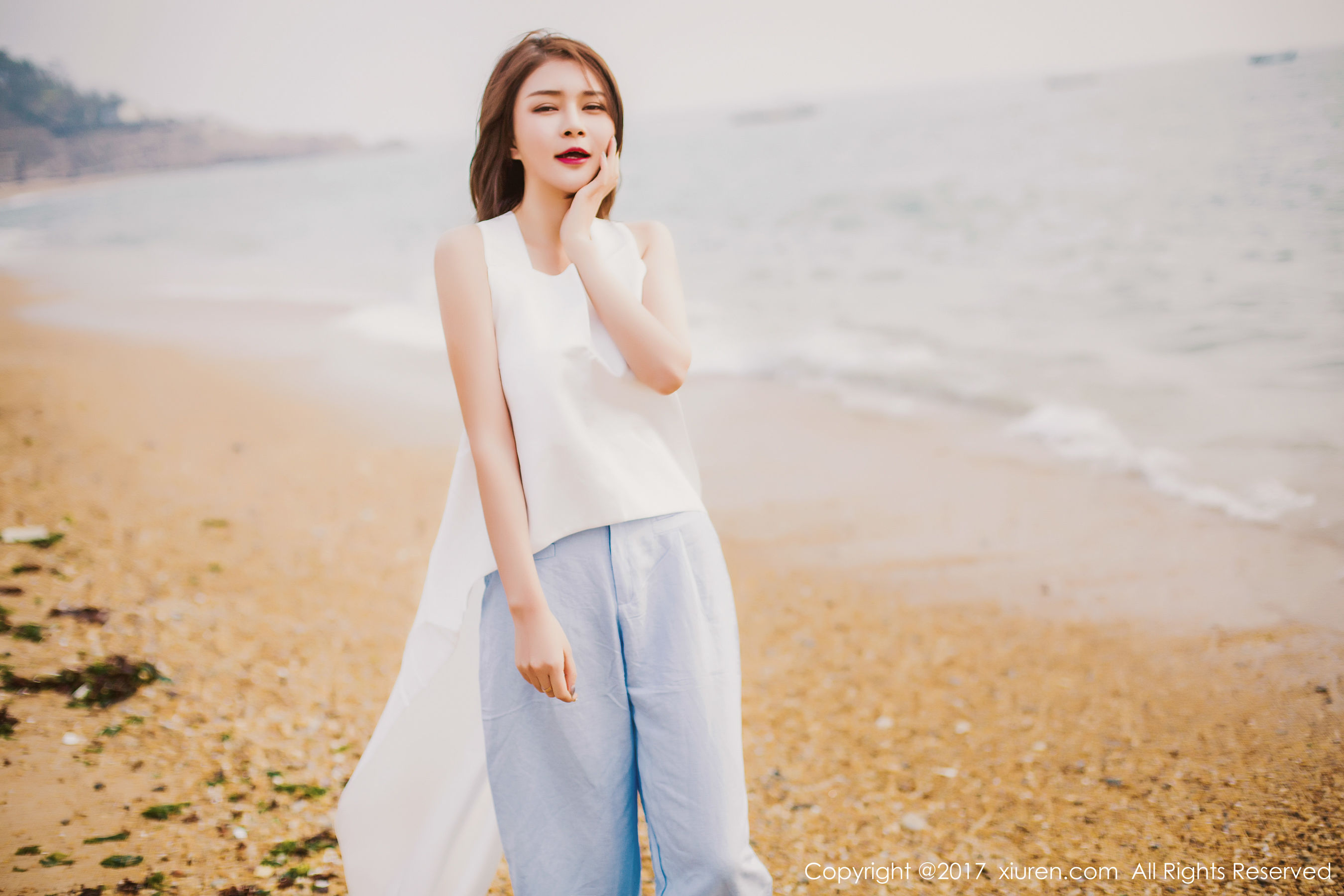 廿十(凯竹)《海边唯美风+性感室内》 秀人 NO.879