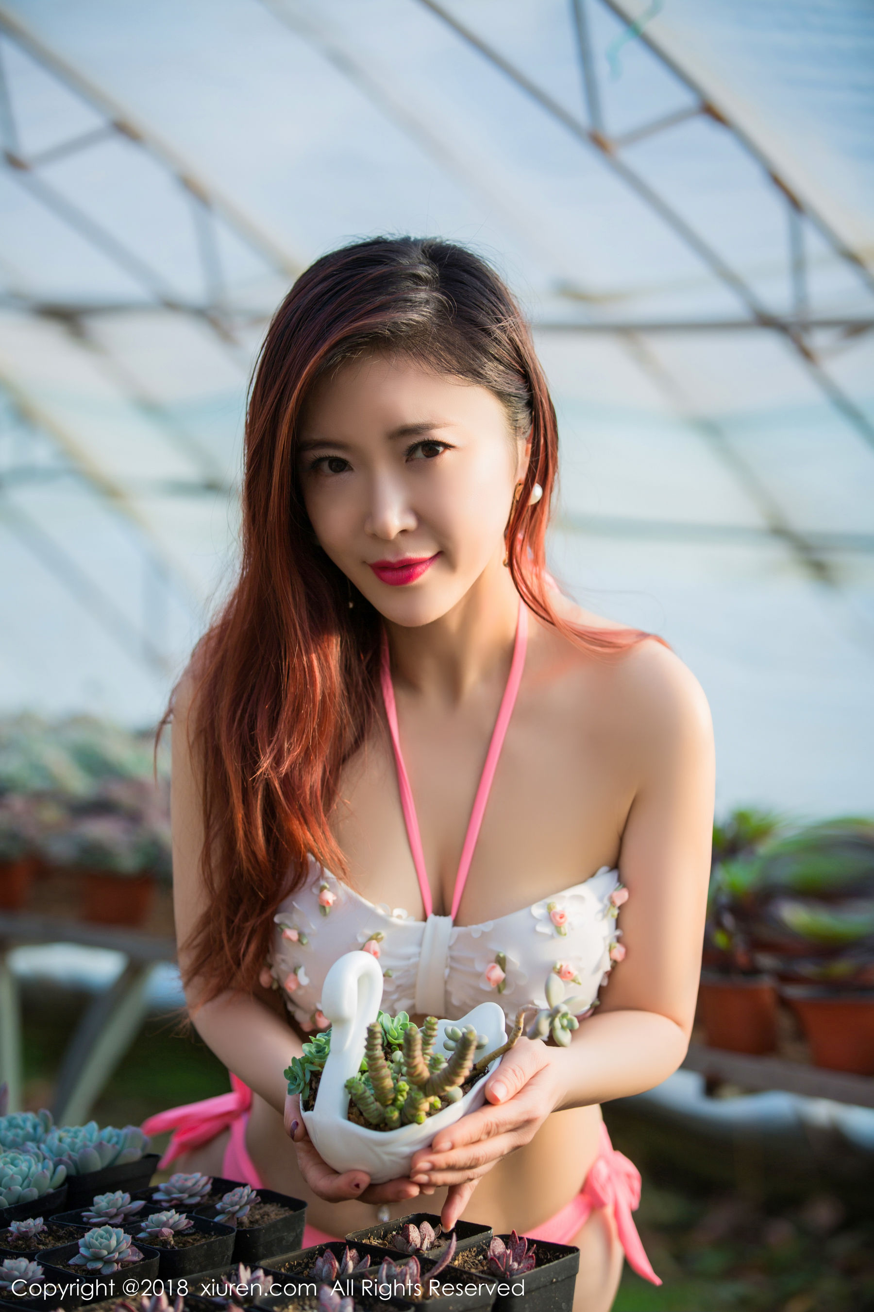 西希白兔《花房》 秀人 No.924