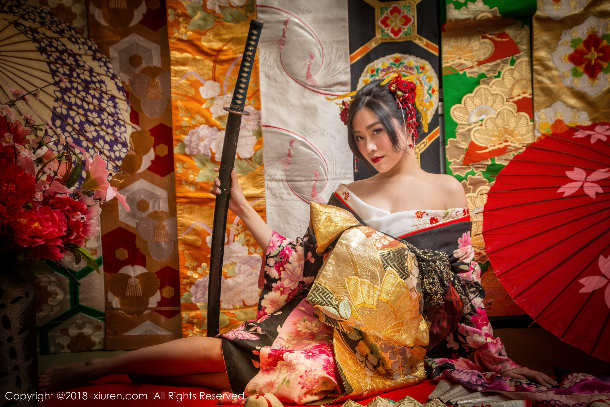 许诺Sabrina《花魁》 秀人 No.930