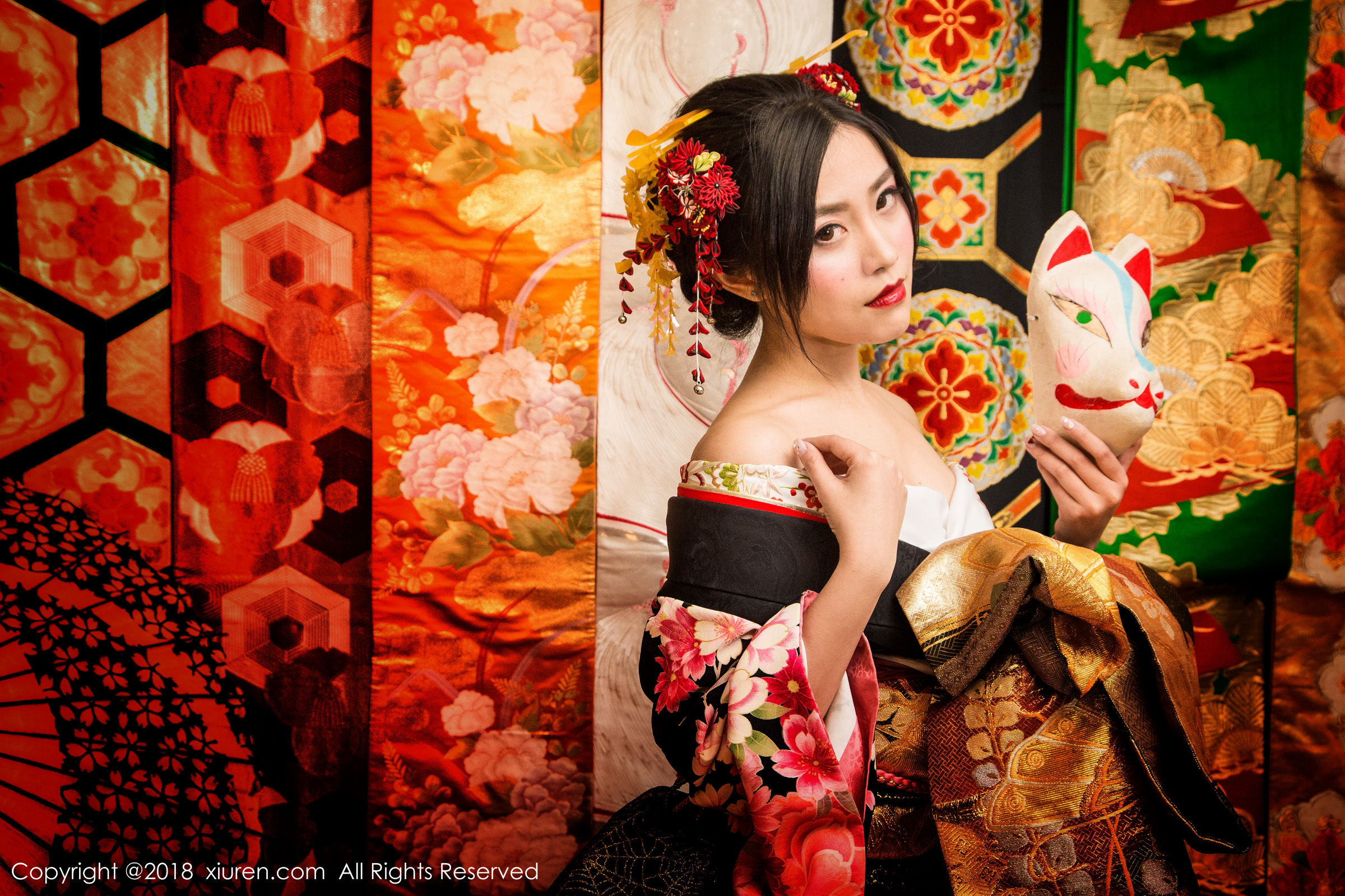 许诺Sabrina《花魁》 秀人 No.930