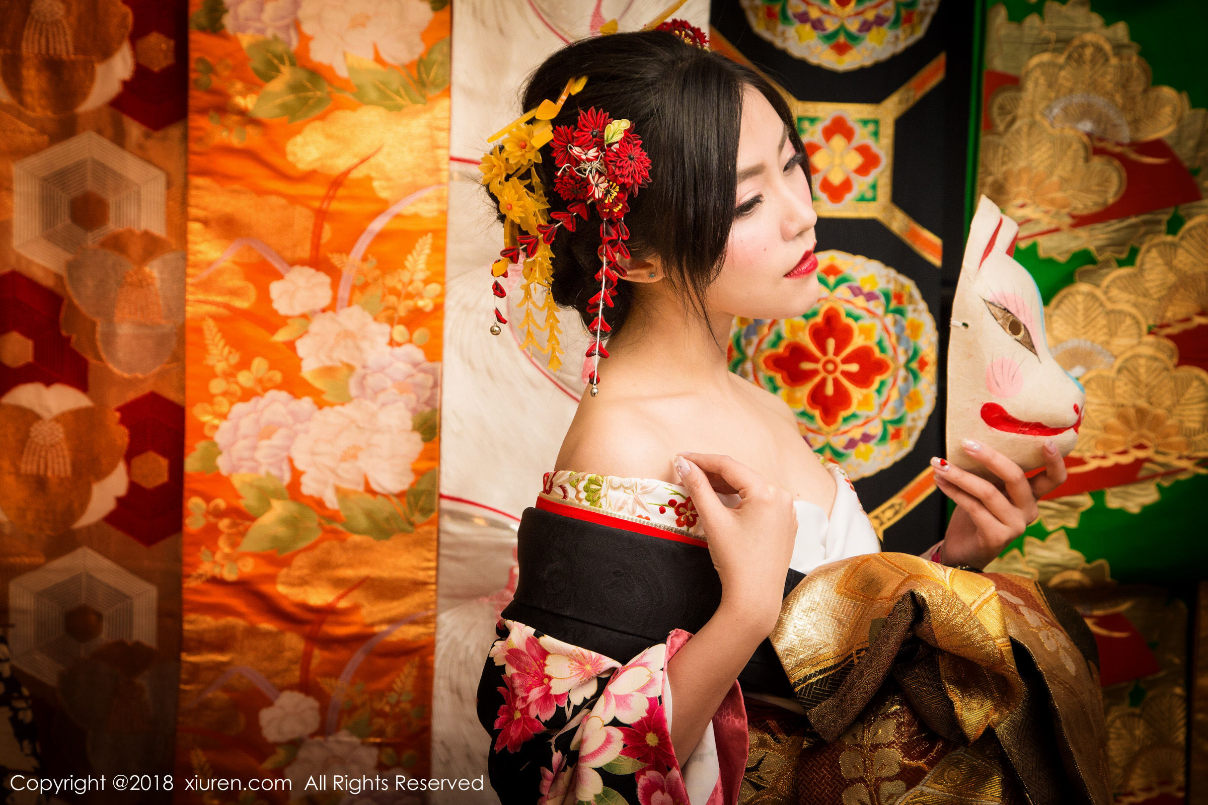 许诺Sabrina《花魁》 秀人 No.930