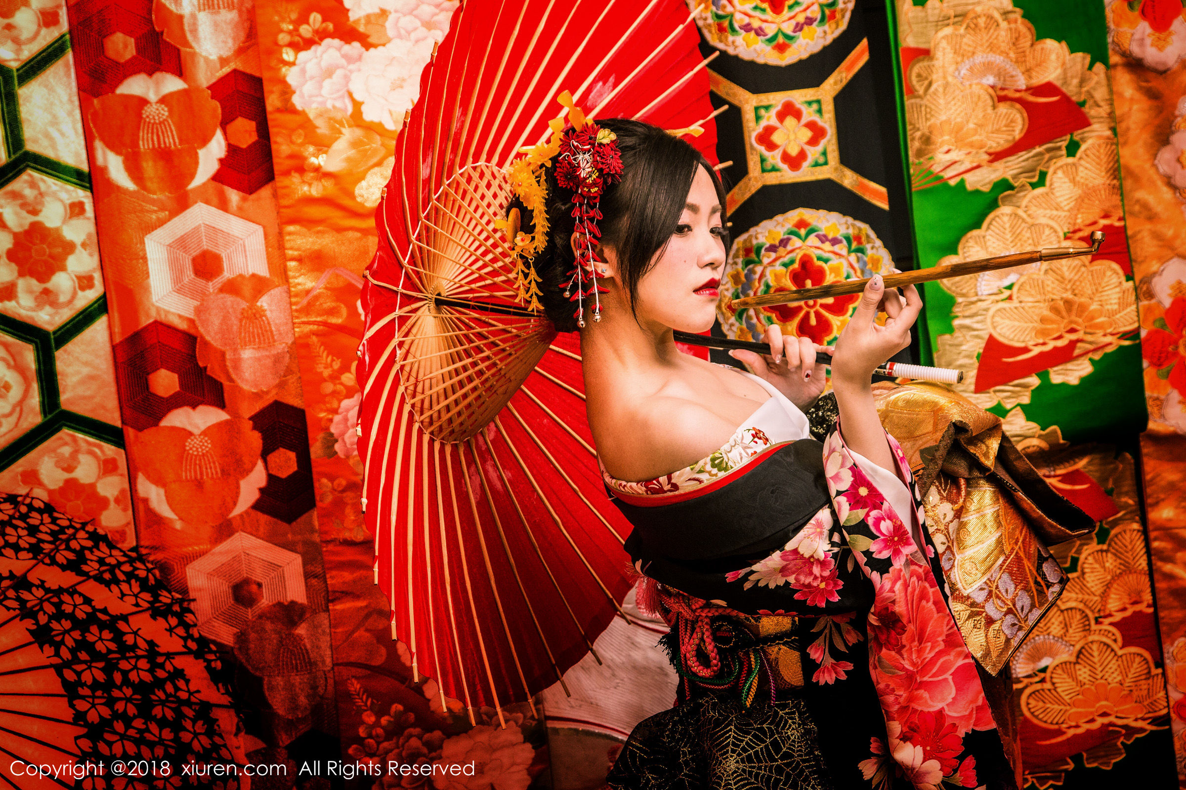 许诺Sabrina《花魁》 秀人 No.930