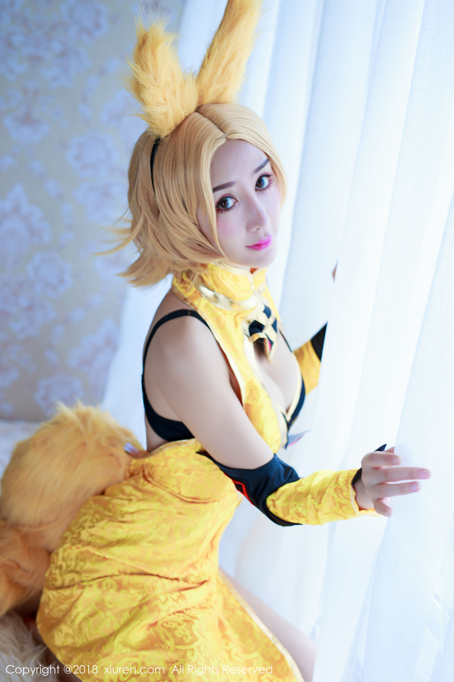 邹晶晶女王《王者荣耀妲己COS》 秀人 No.937 插图2