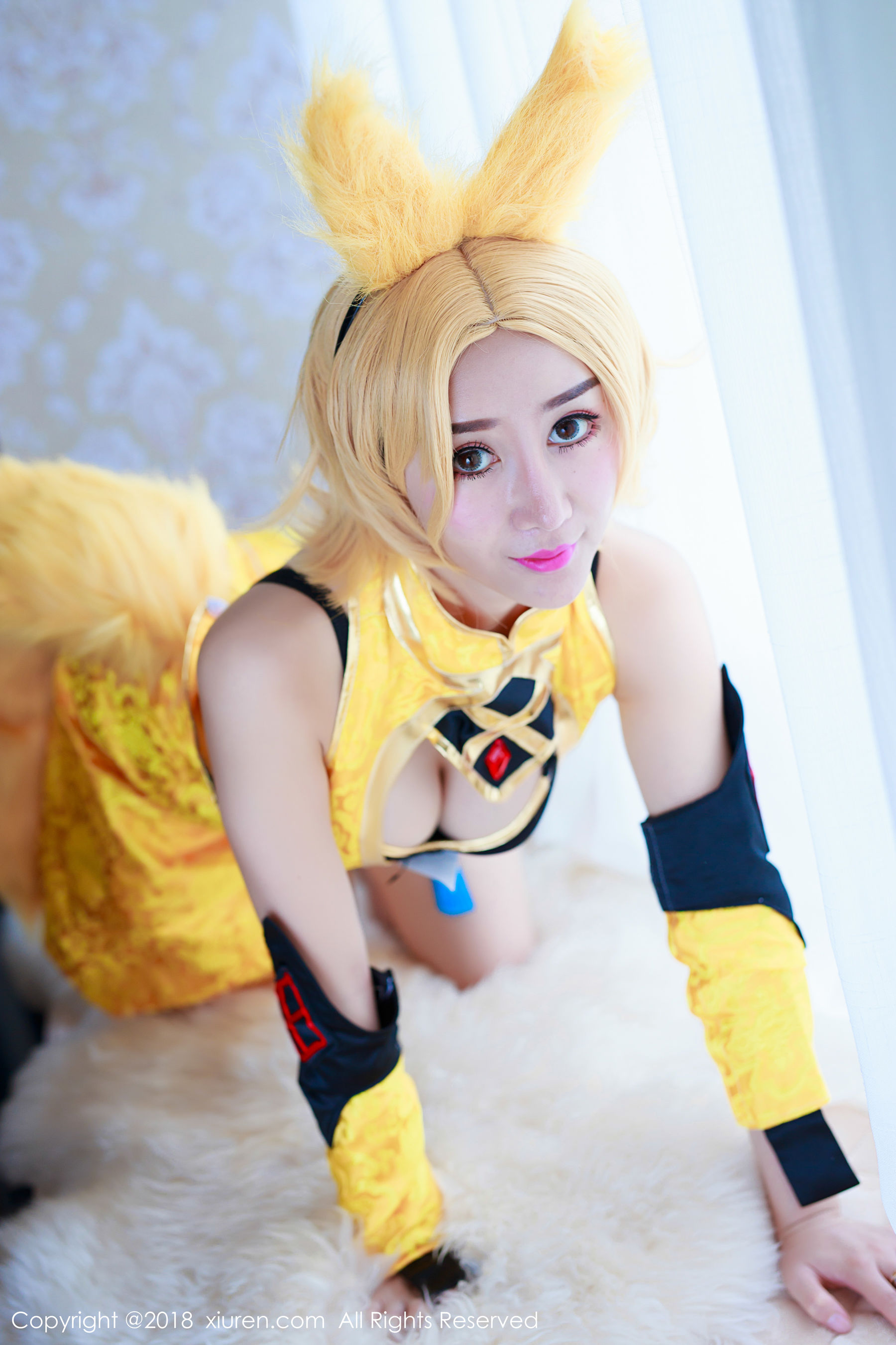 邹晶晶女王《王者荣耀妲己COS》 秀人 No.937 插图9