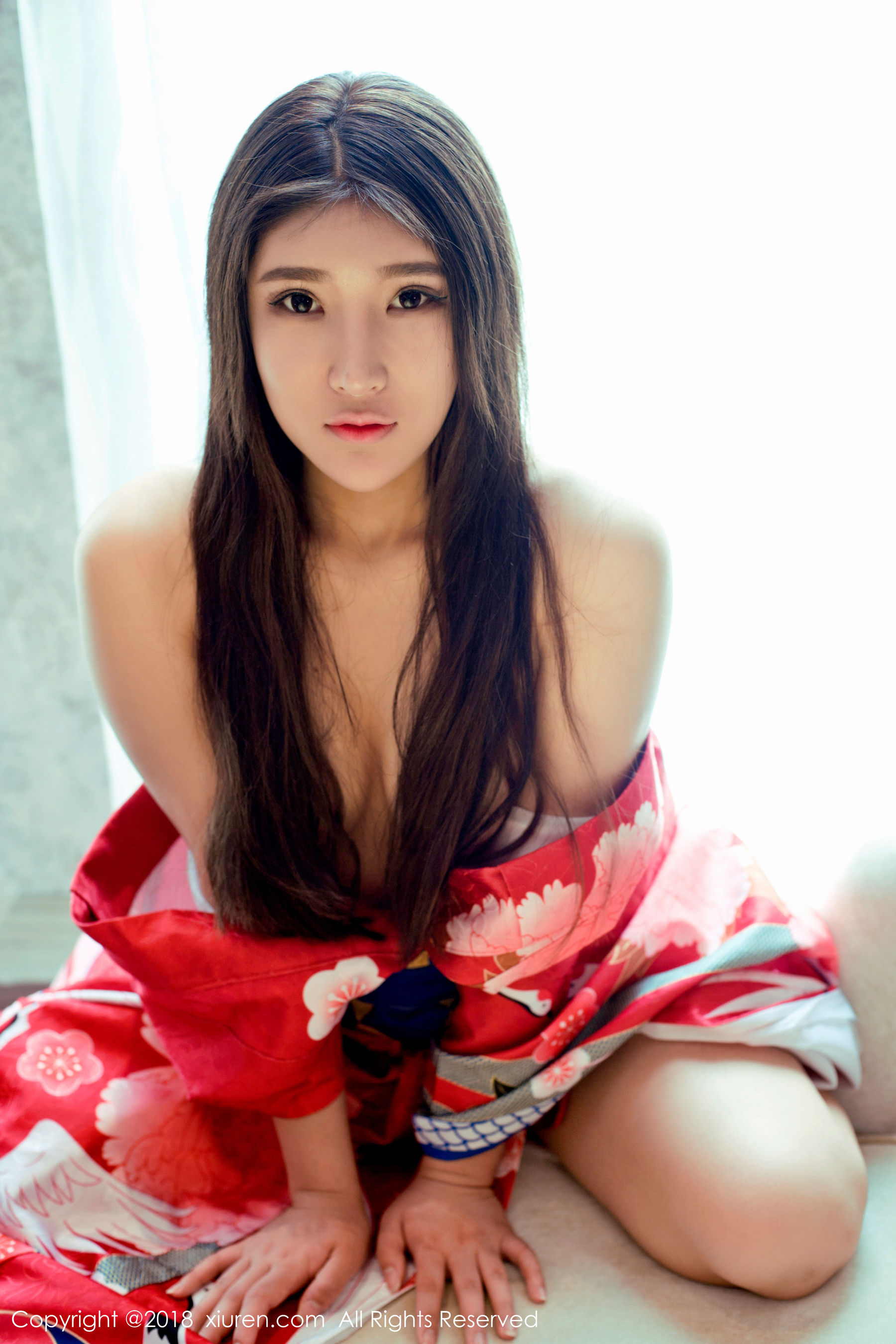 当然是小熊呀《比基尼和日本花魁和服》 秀人网XIUREN No.973