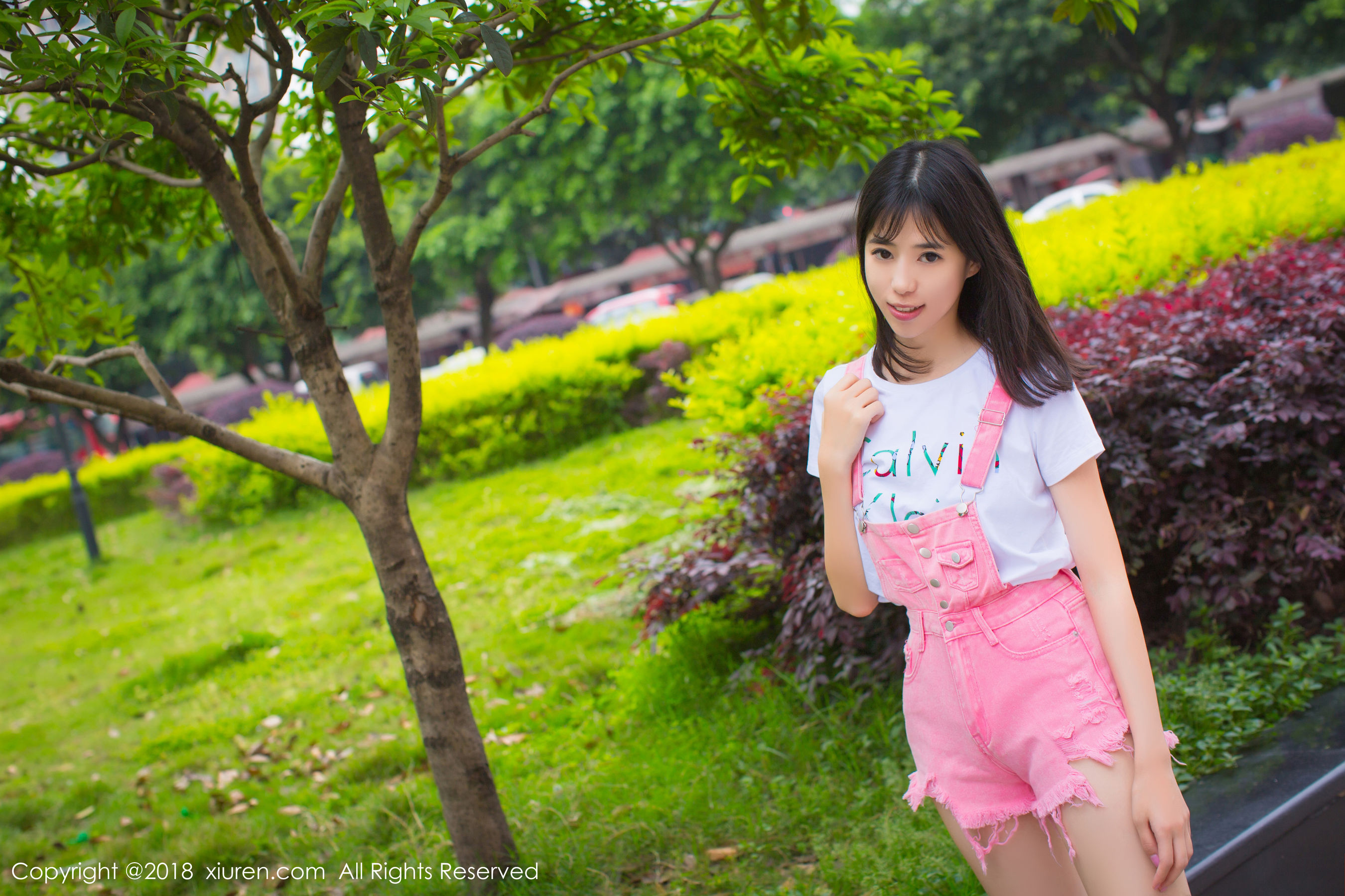 模特艾栗栗栗栗栗栗吖《清新美腿外拍与私房内衣魅惑》 XiuRen 秀人网 No.1026