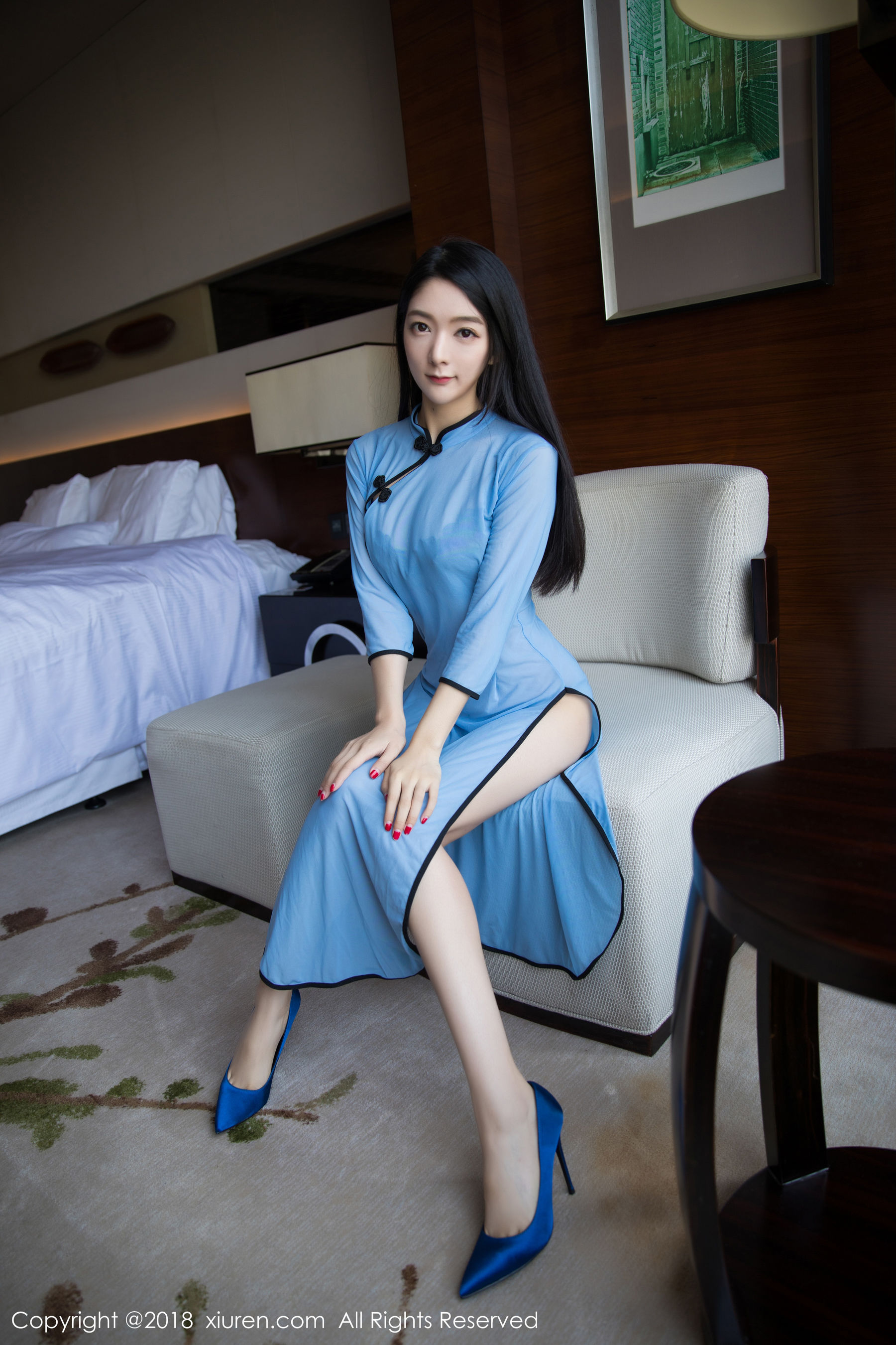 秀人 No.1241 Angela喜欢猫