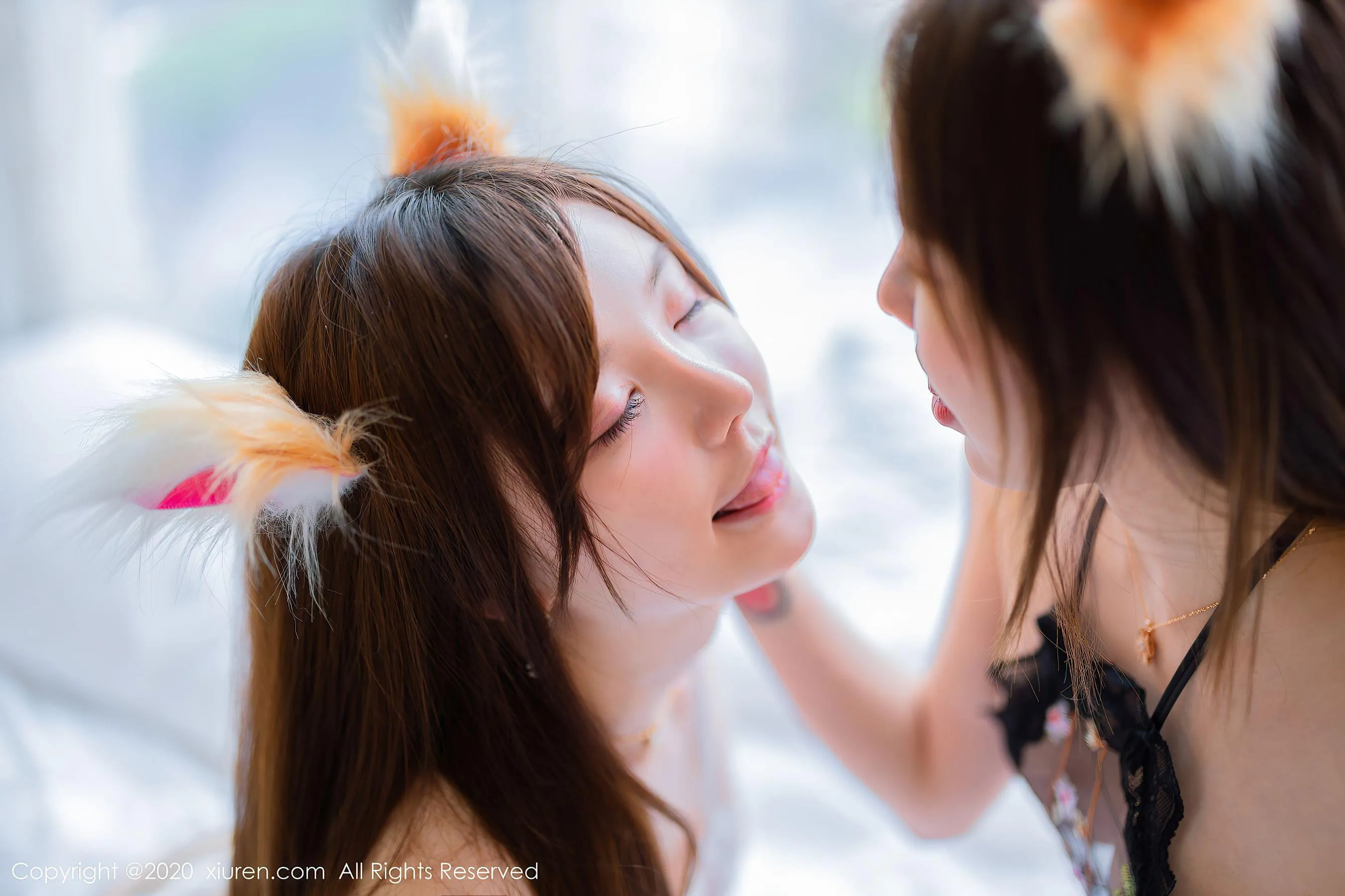 秀人 No.2543 @玉兔miki与@糯美子Mini