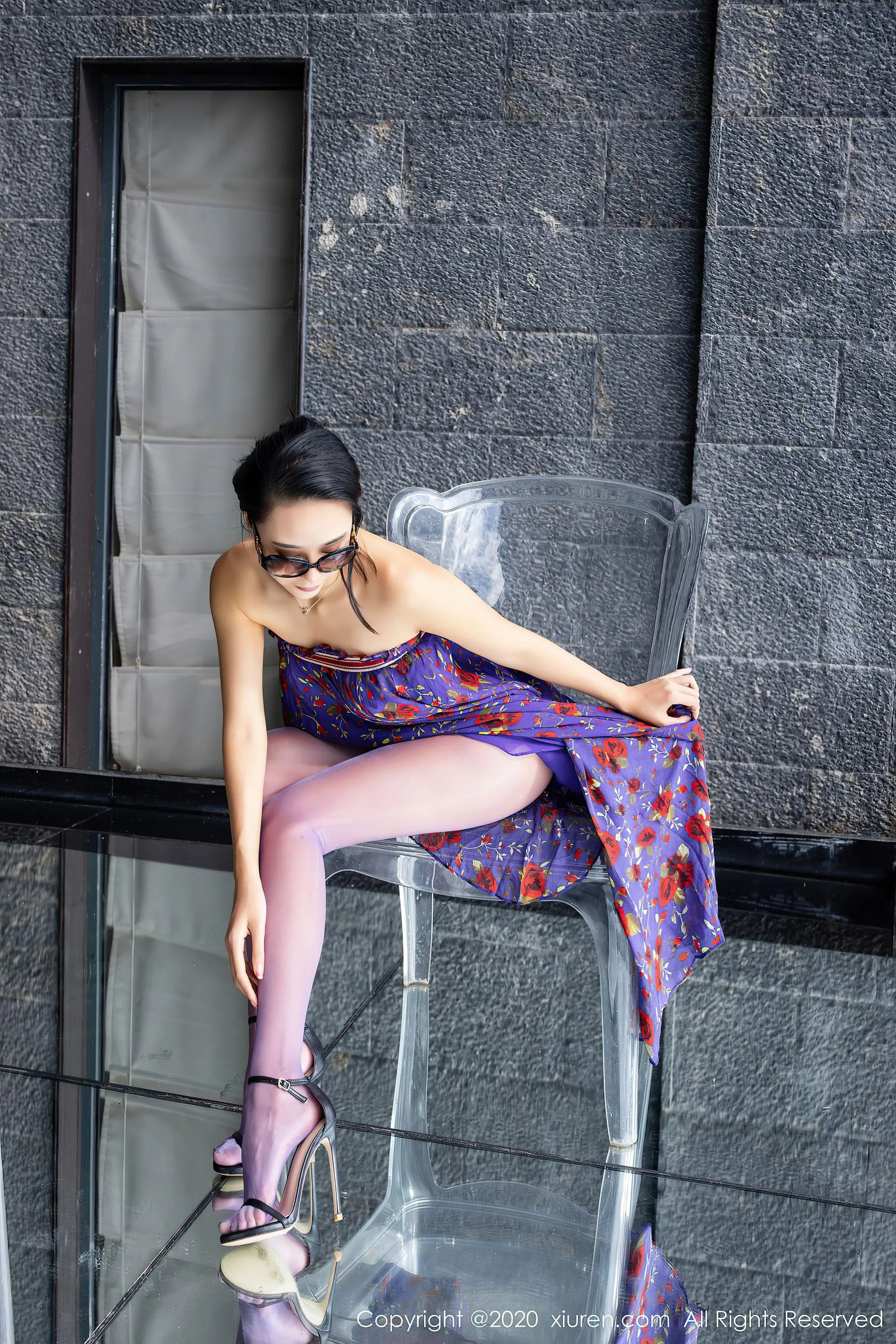 秀人 No.2544 蓝夏Akasha