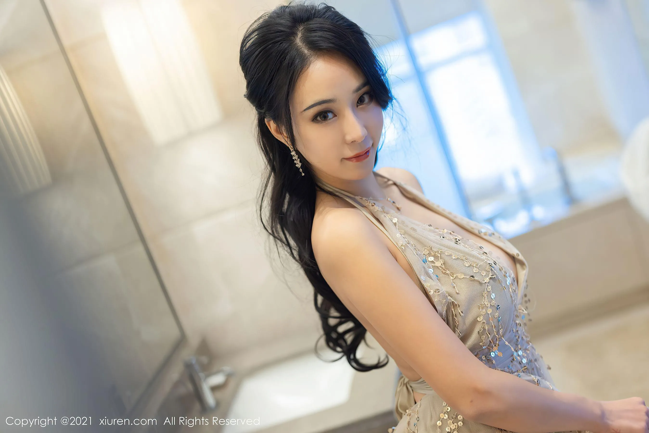 秀人 No.3378 蓝夏Akasha