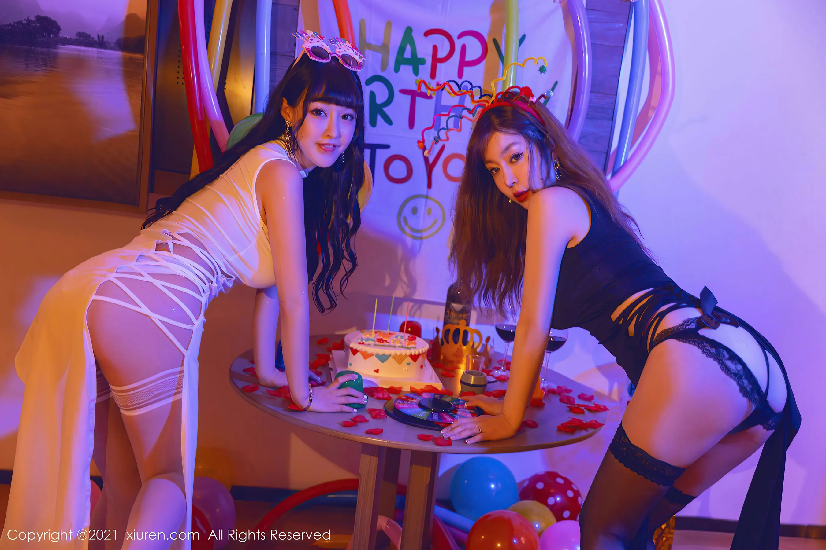 秀人 No.4025 朱可儿Flower、王雨纯