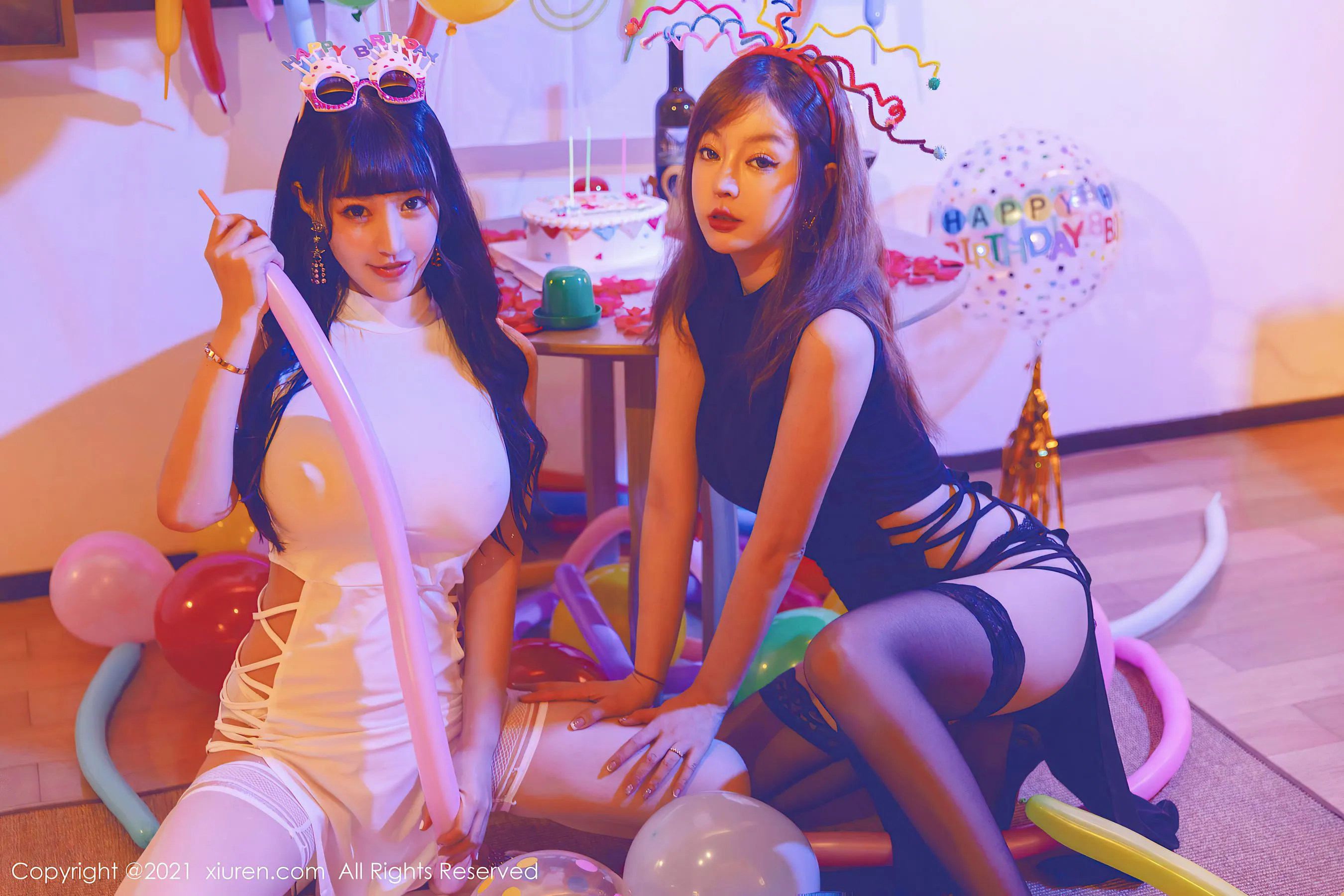 秀人 No.4025 朱可儿Flower、王雨纯