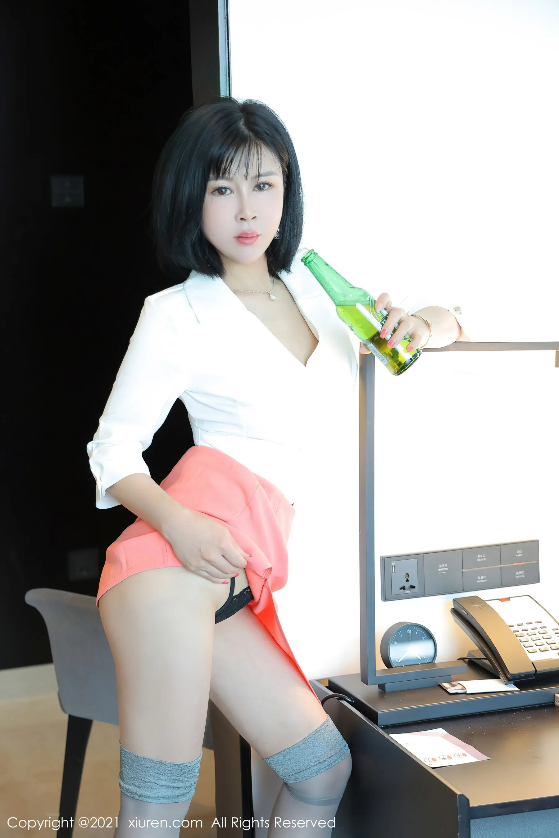 秀人 No.4047 乖乖小野喵&#038;Lucky沈欢欣