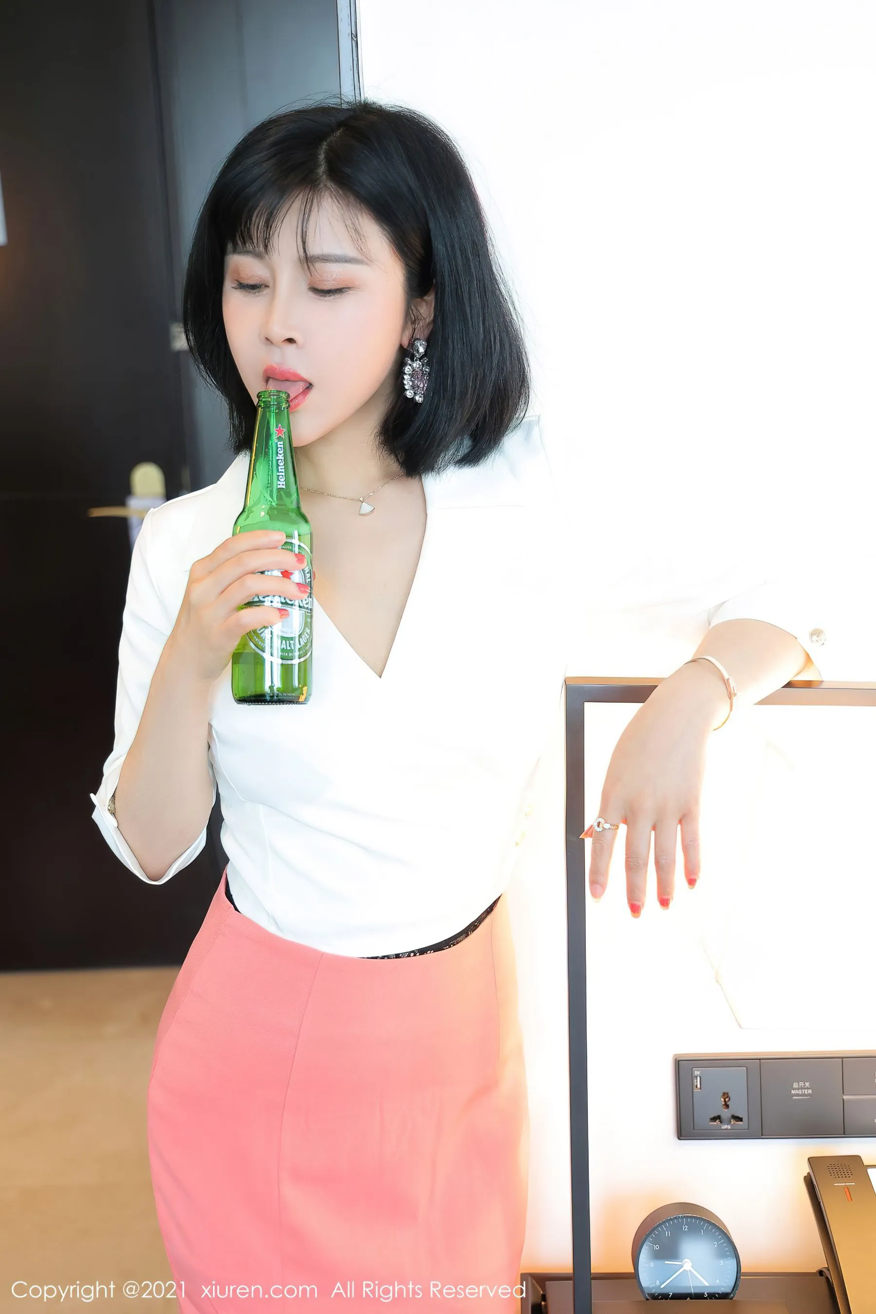 秀人 No.4047 乖乖小野喵&#038;Lucky沈欢欣