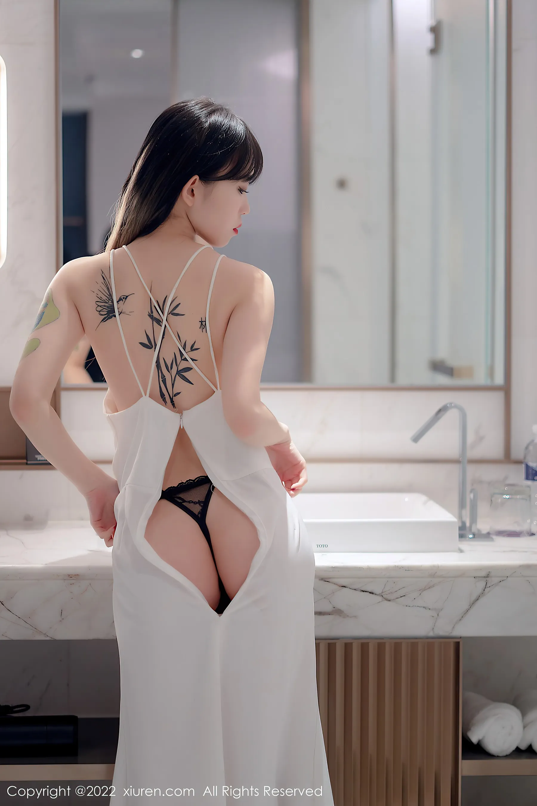 秀人网 No.4611 奶瓶. 淑女美腿长裙薄纱