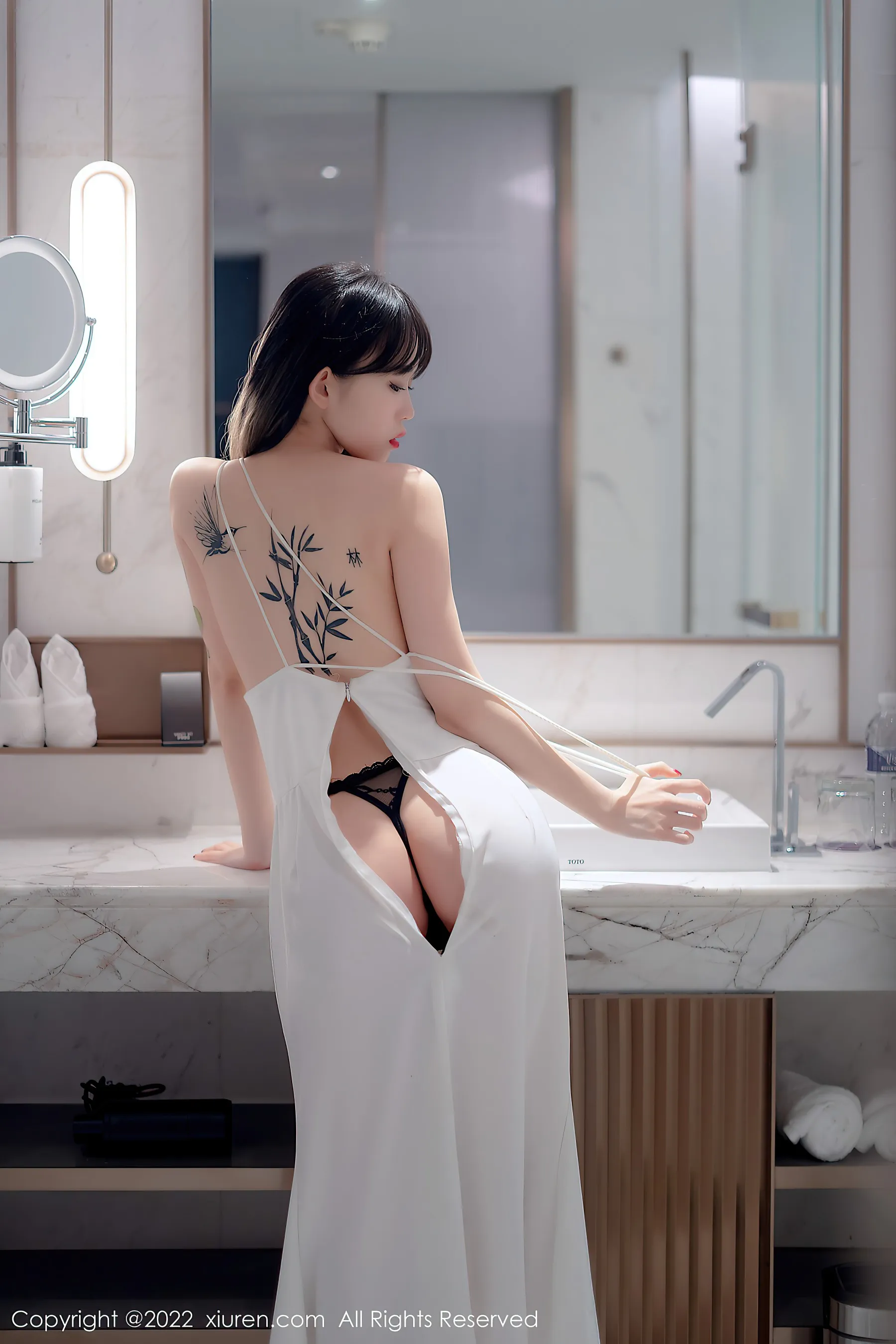 秀人网 No.4611 奶瓶. 淑女美腿长裙薄纱